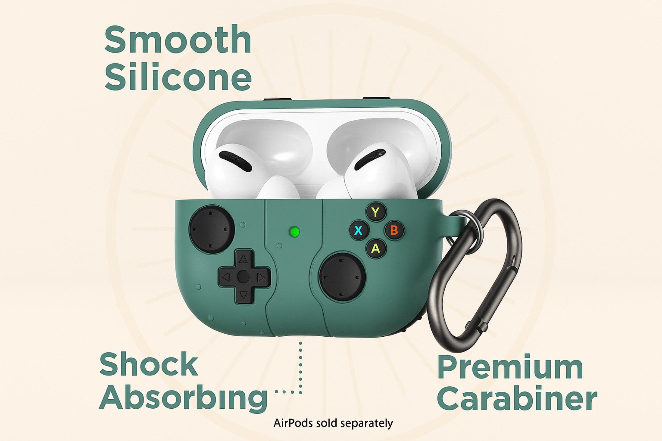 Apple AirPods Pro 3 Case – Gaming Silicone | Venture Series