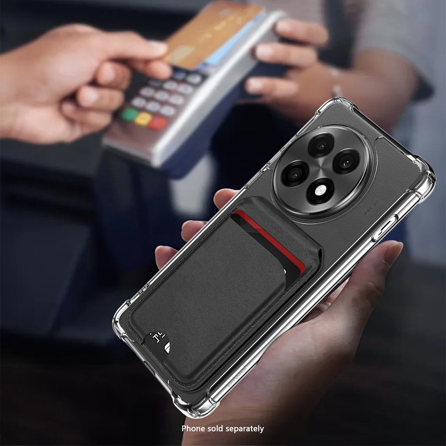 OnePlus 13R Clear Case – Wallet, MagSafe magnet | Venture Series