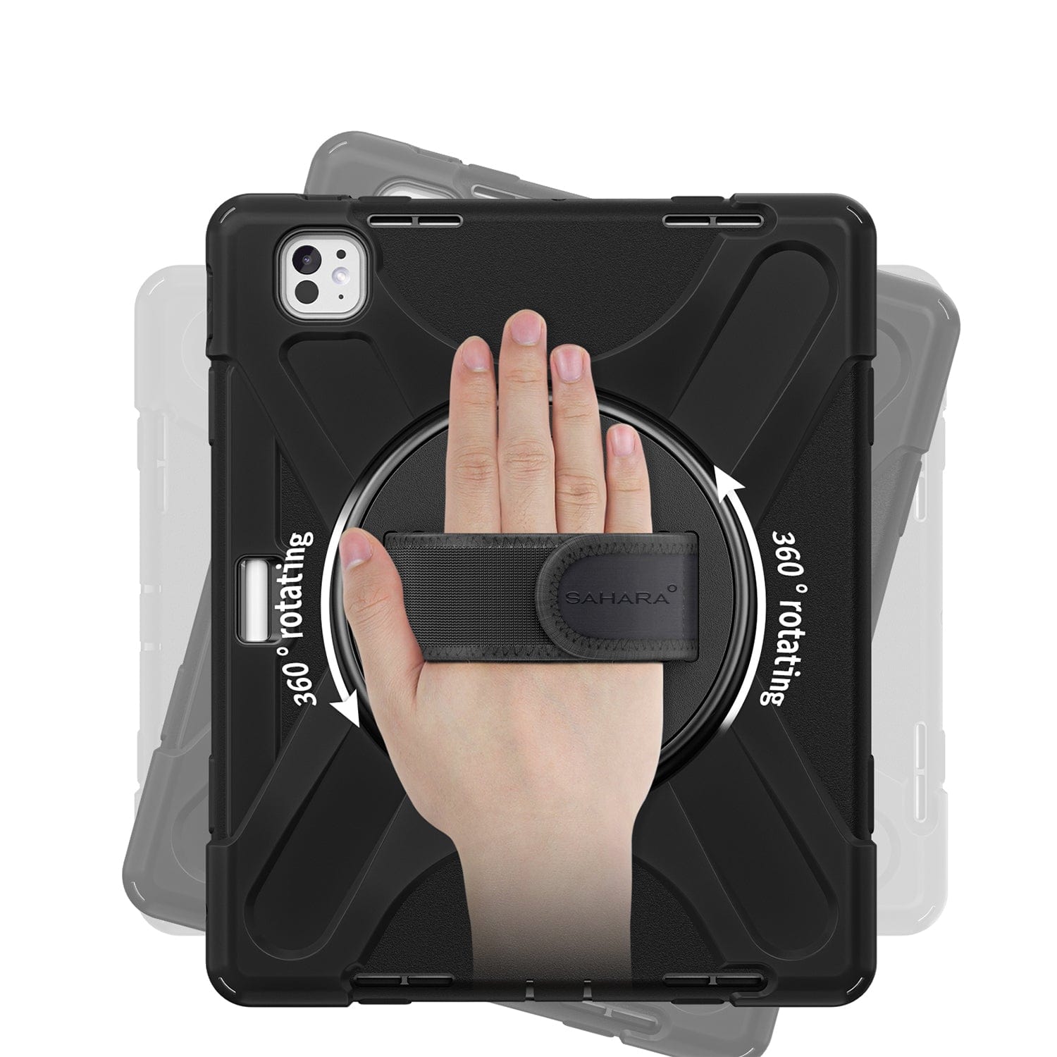 iPad Pro 13-inch (M4 2024 / M5 2025) Case - Heavy-Duty with Hand Strap | Raider X Series