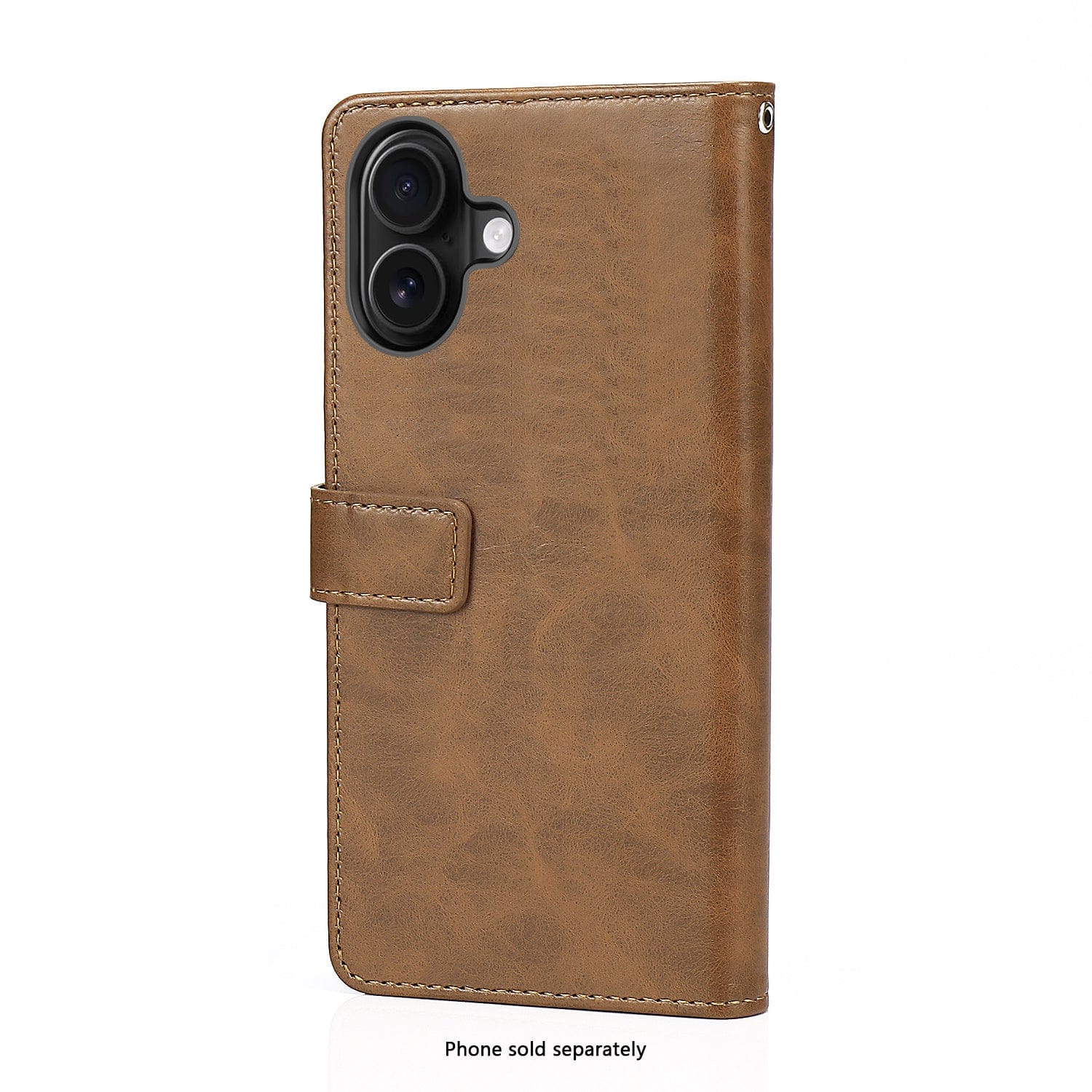 Indy Series Leather Folio Wallet Case Compatible with Magsafe for Apple iPhone 17