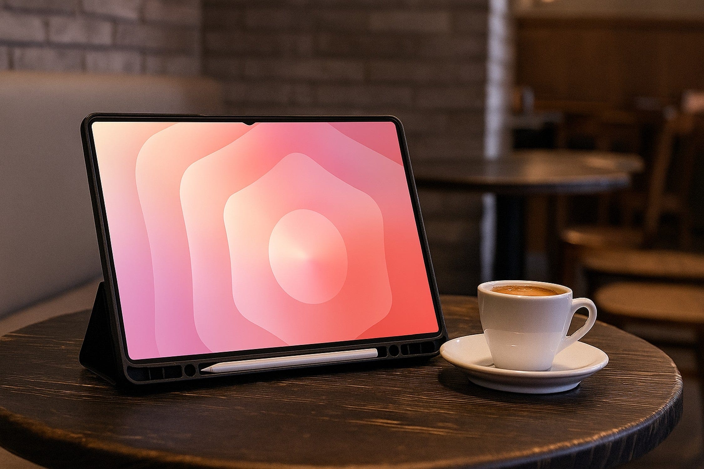 Samsung Galaxy Tab S11 Case - Slim Folio with Transparent Back | Venture Series