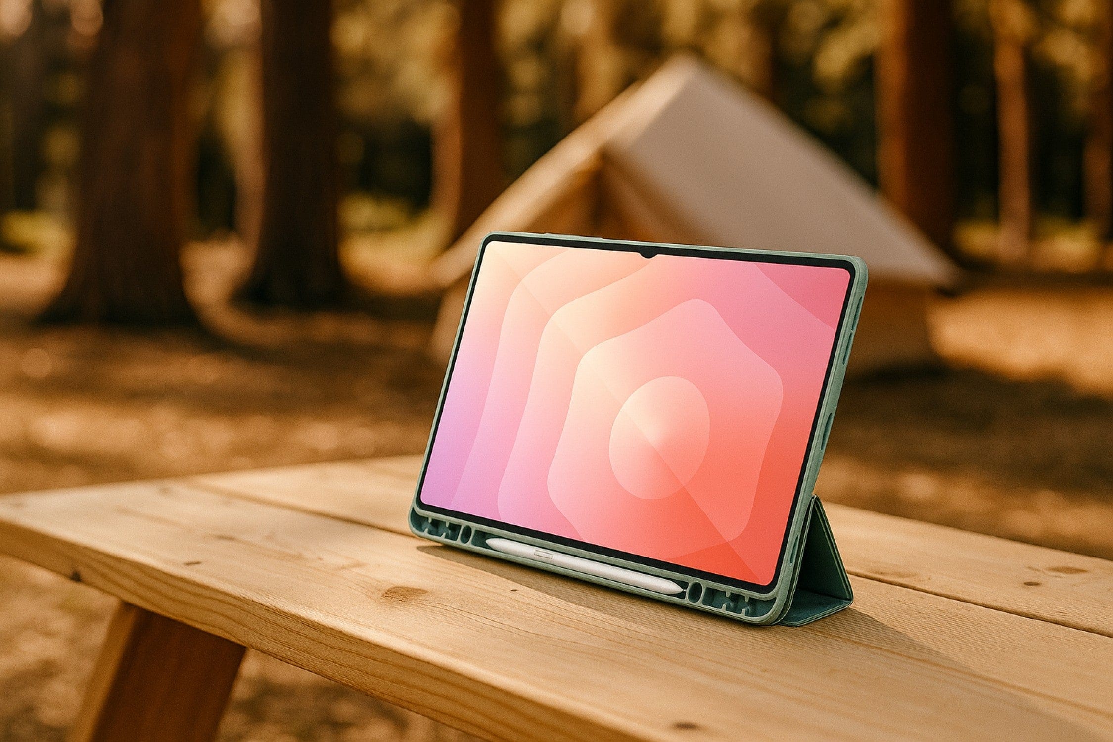 Samsung Galaxy Tab S11 Case - Slim Folio with Transparent Back | Venture Series