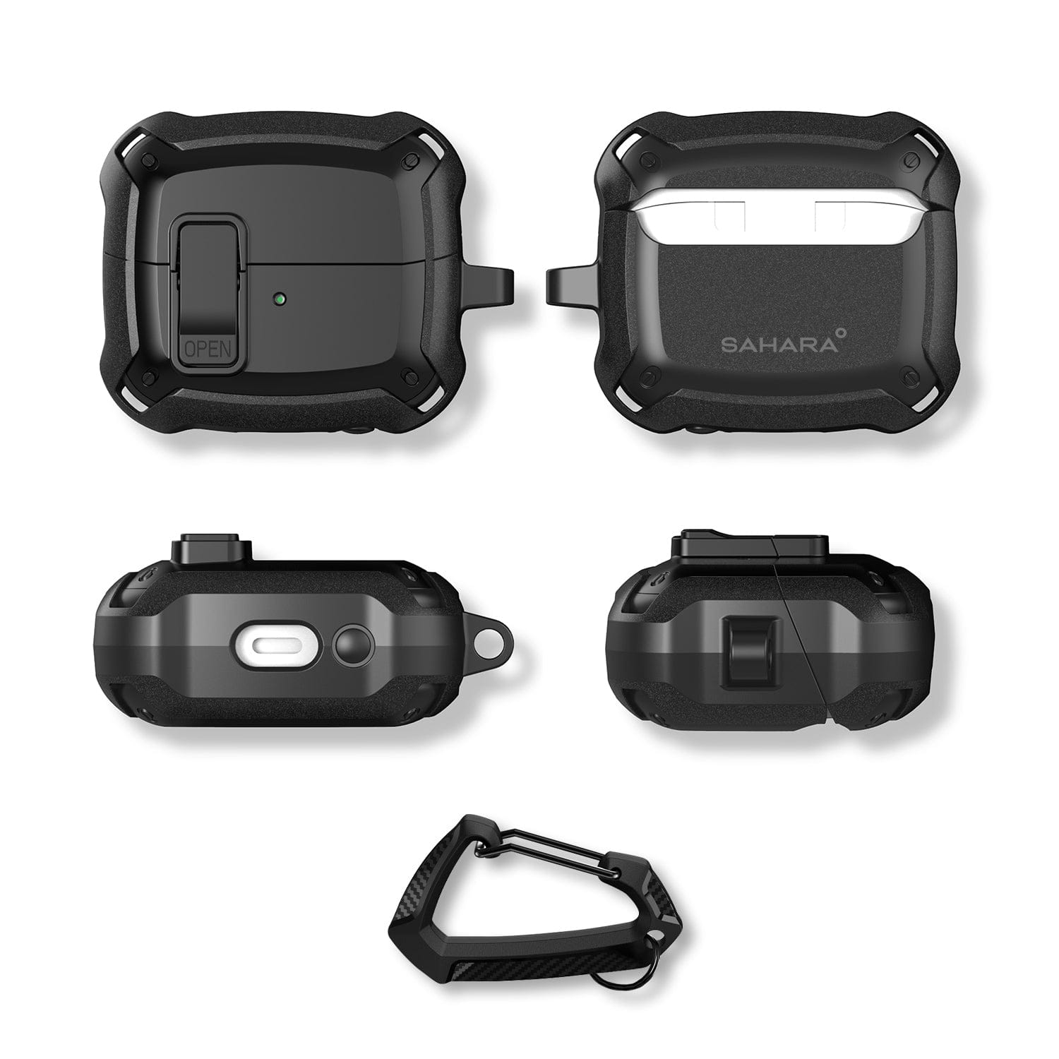 Raider Series Heavy Duty-Case - Samsung Galaxy Buds3, Buds3 Pro and Buds3 FE Headphones - HP00155 HP00156