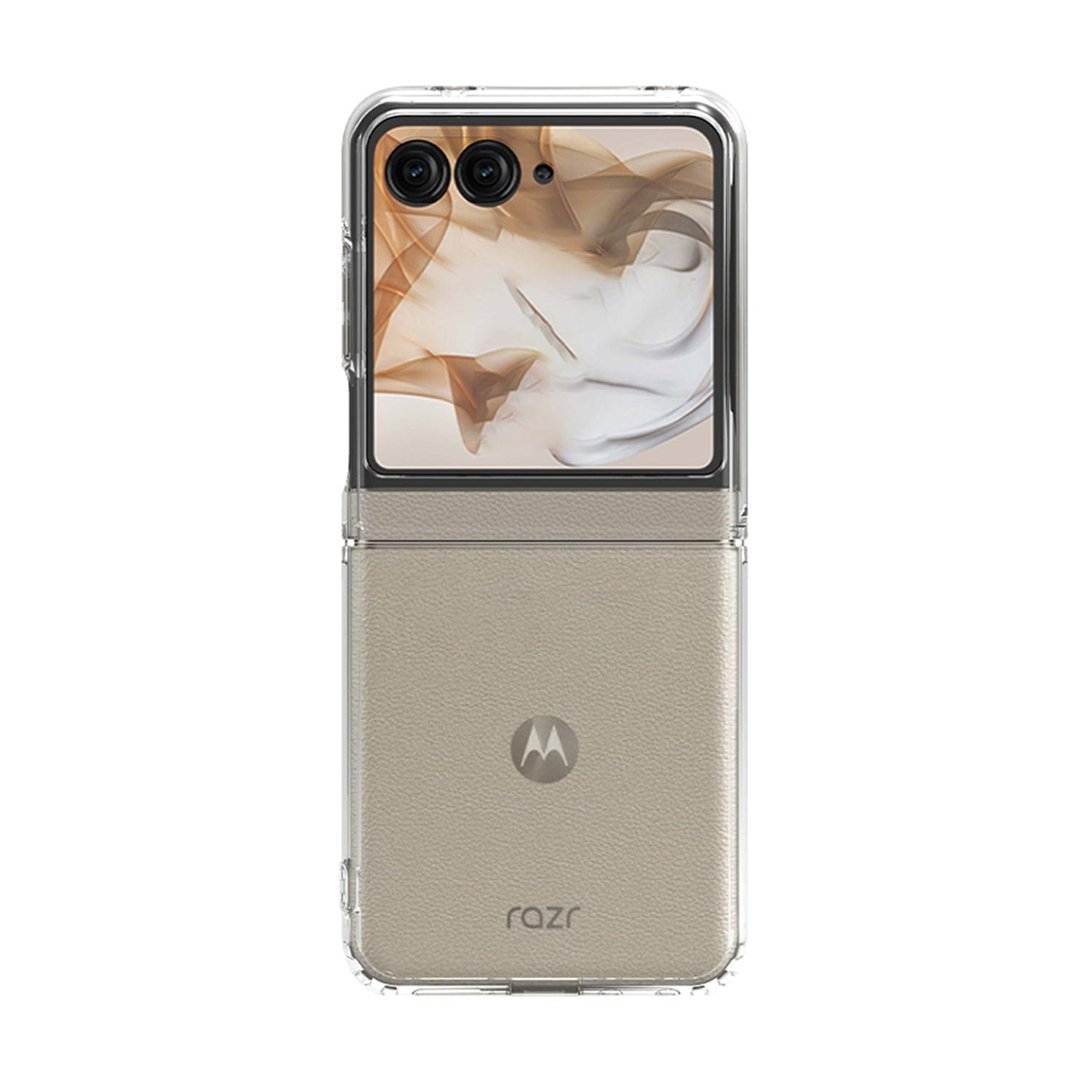 Motorola Razr (2025) Clear Case - Anti-Slip Grip, Shock-Absorbing Corners | Venture Series