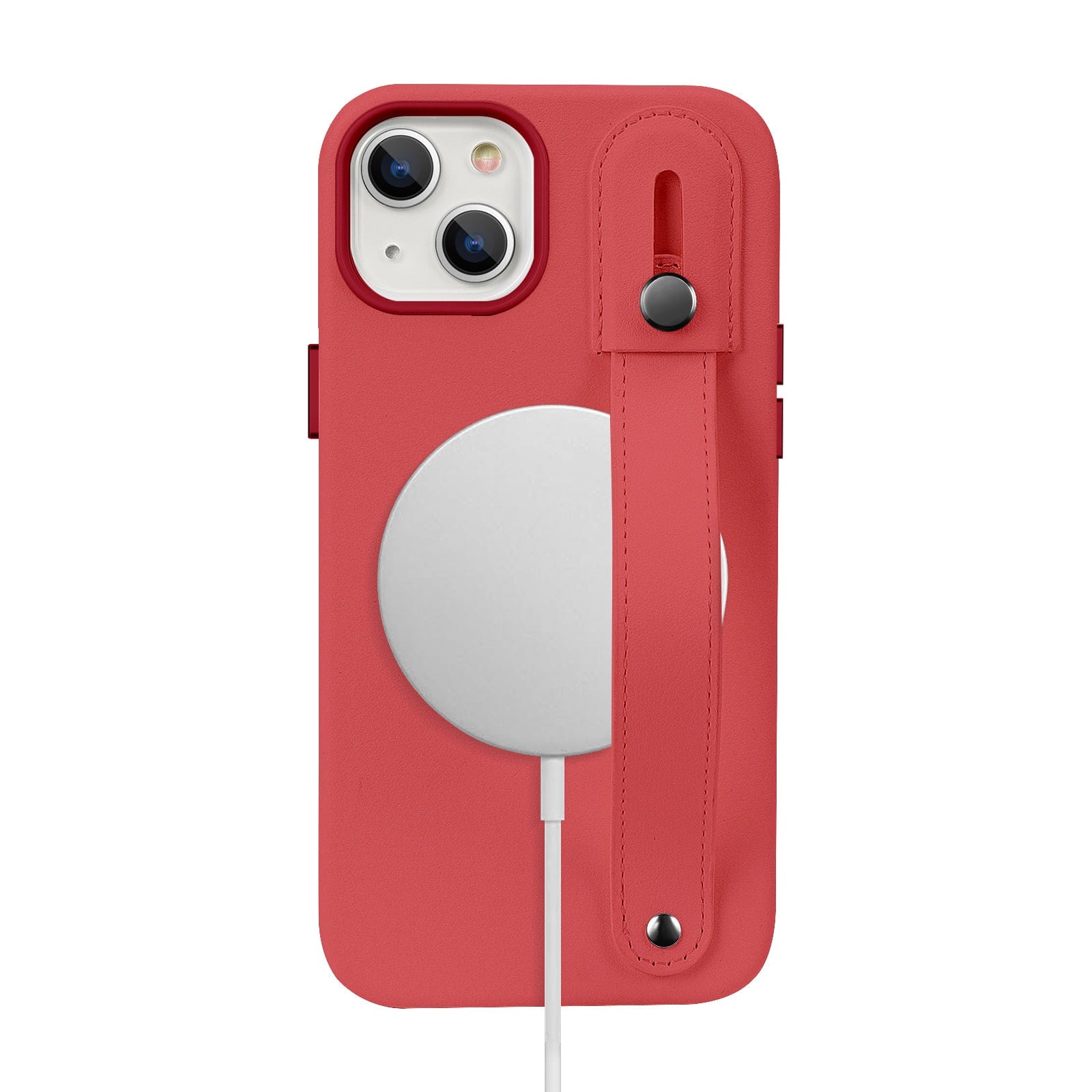 Indy Series Leather FingerGrip Case - iPhone 14 Plus