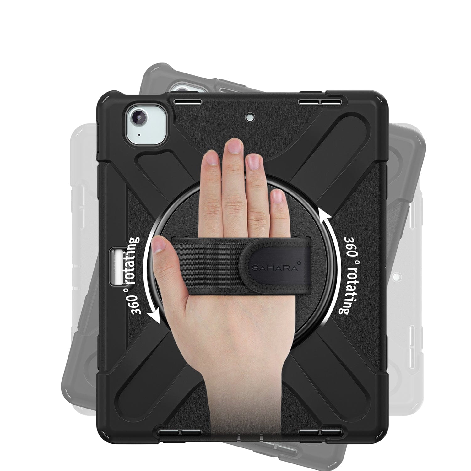 Raider X Series Heavy Duty Hand Strap Case - iPad Air 13" (M2 2024/M3 2025)