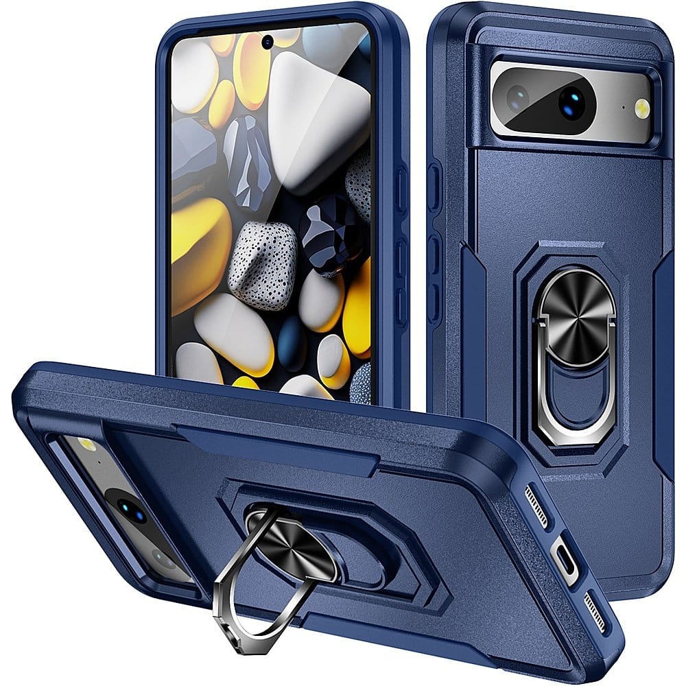 Military Kickstand Series Case for Google Pixel 8 Pro - Blue