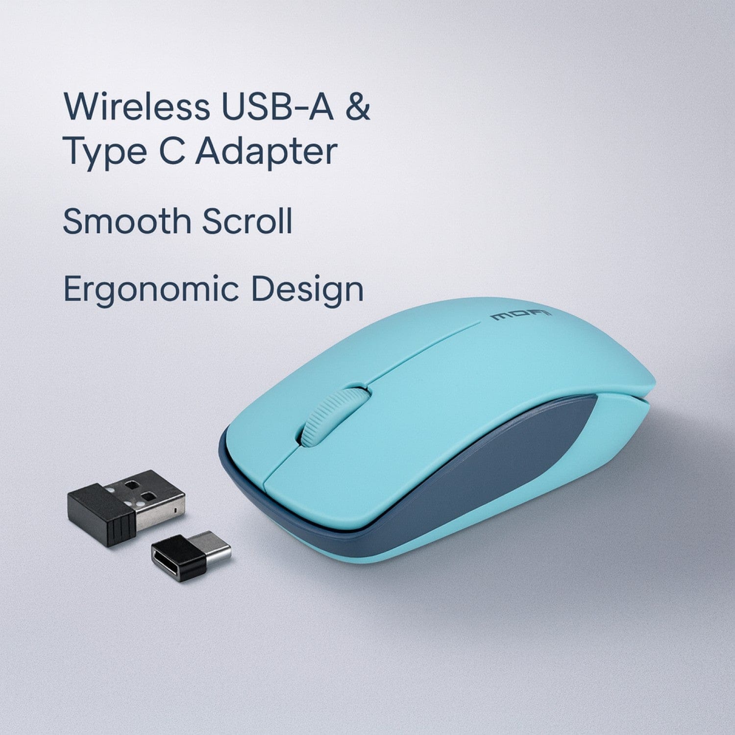 Wireless Mouse - Smooth Scroll, Comfort Fit | Navigate Series