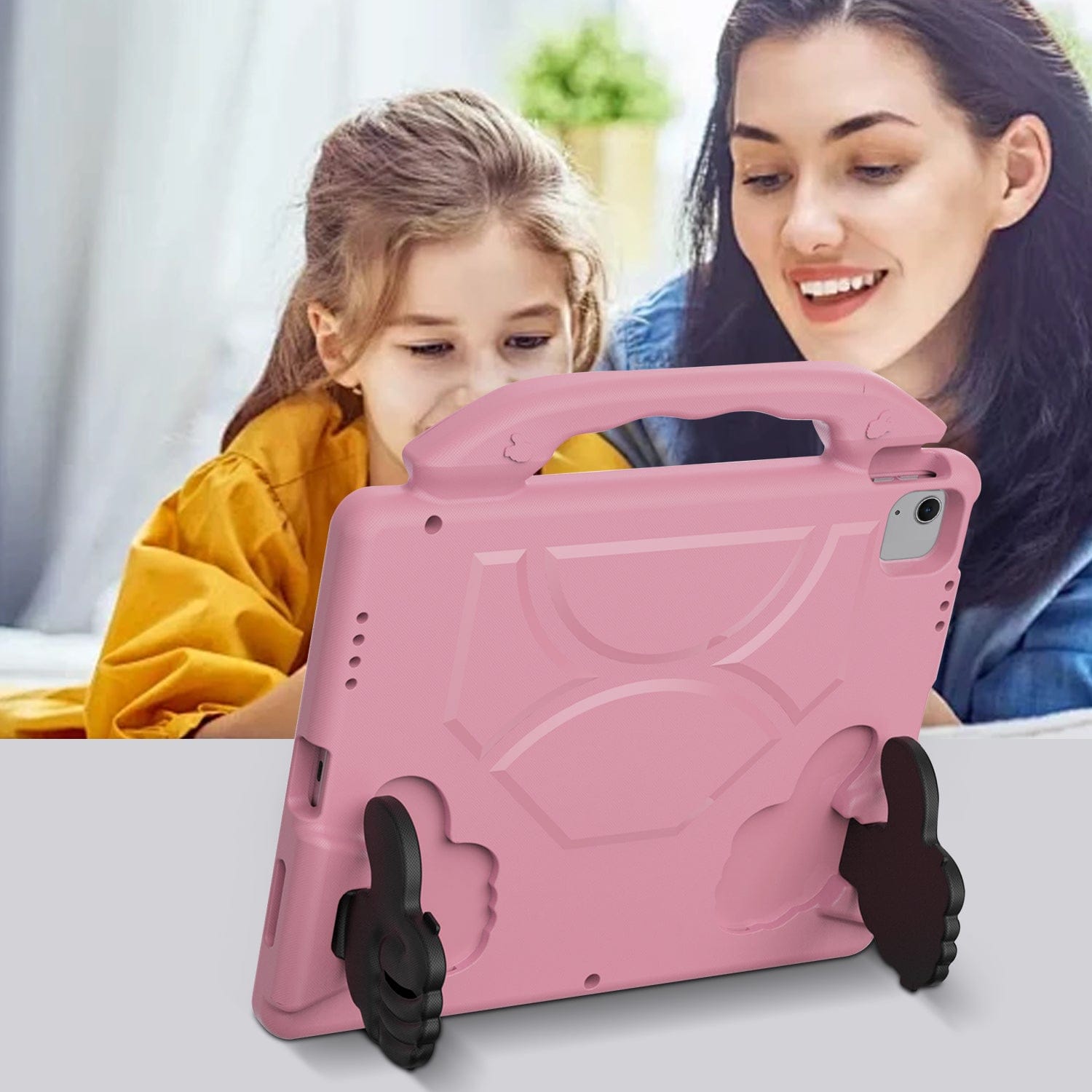 iPad Pro 13-inch (M4 / M5) / iPad Air 13-inch (M2 / M3 / M4) / iPad Pro 12.9-inch (2018–2022) Case - Kid Proof Thumbs-Up Kickstand | Wander Series