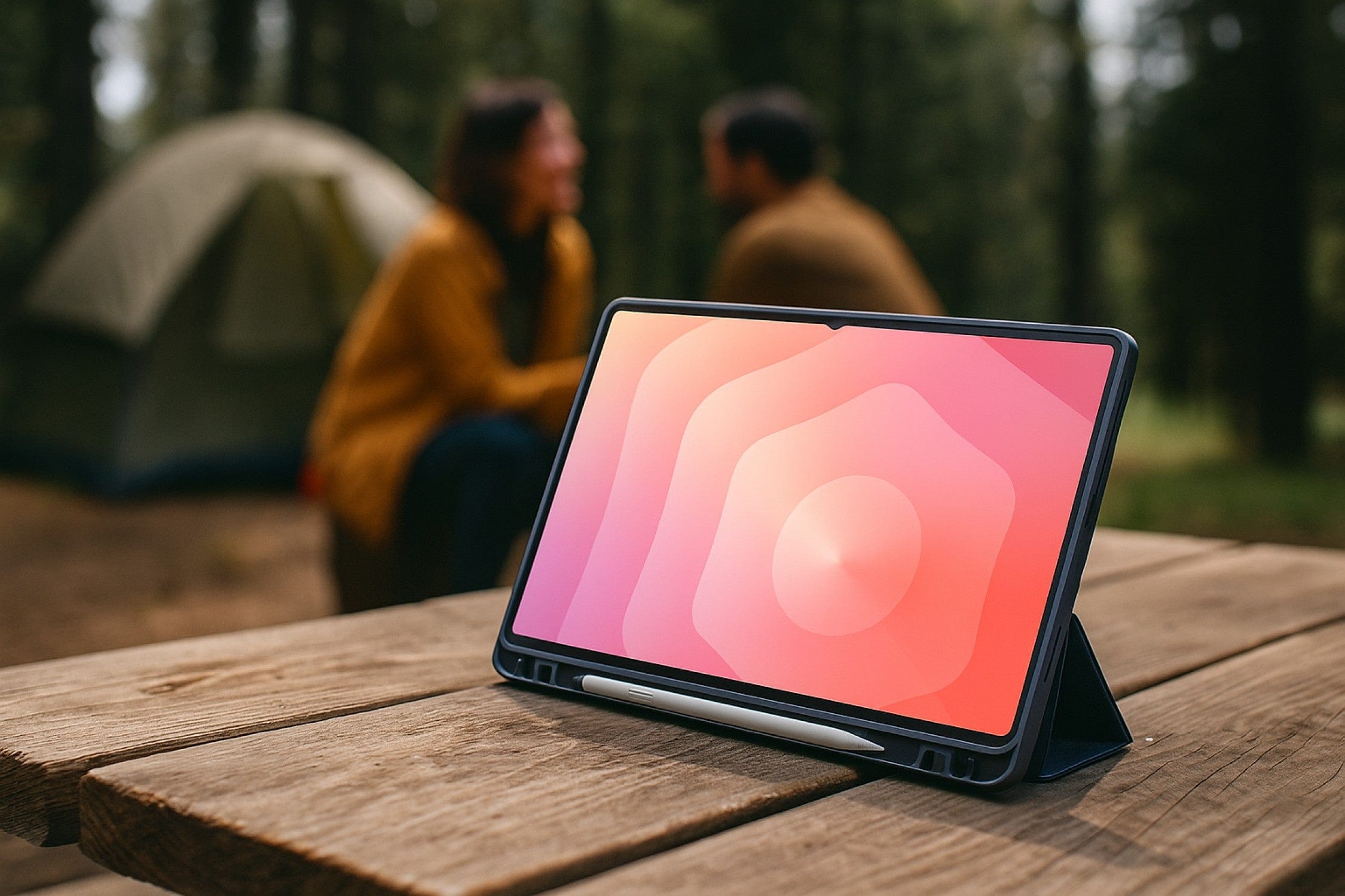 Samsung Galaxy Tab S11 Case - Slim Folio with Transparent Back | Venture Series