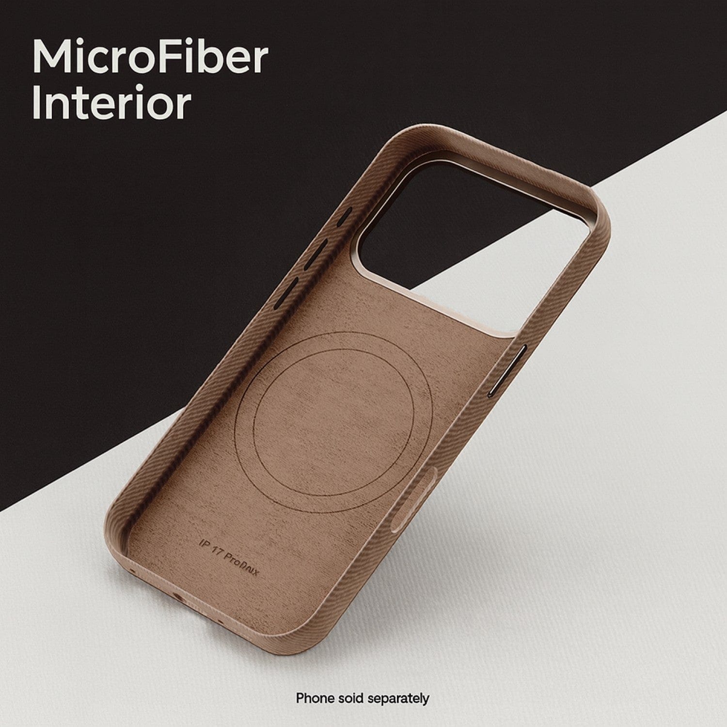 iPhone 17 Pro Case - Suede Leather | Indy Series