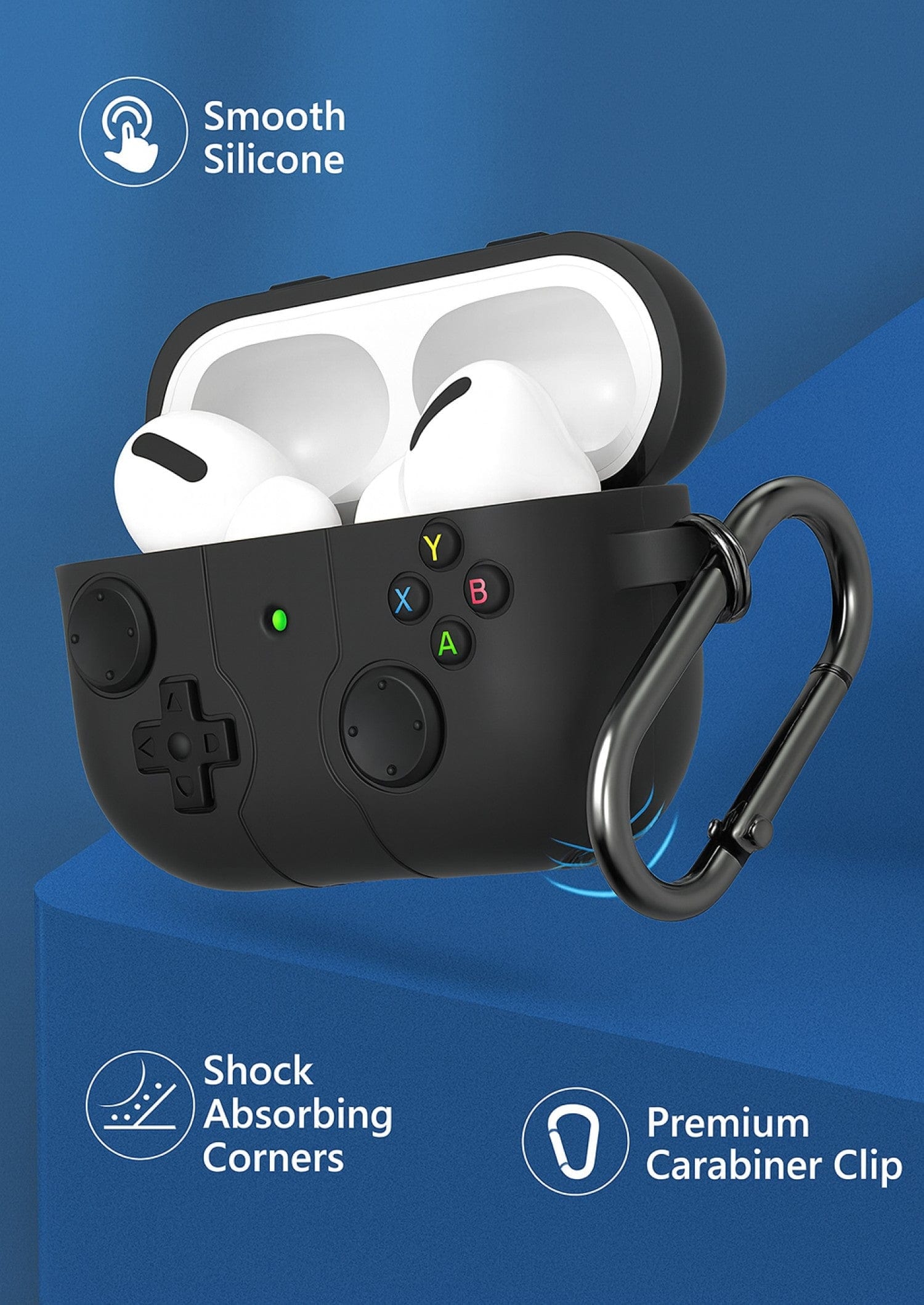 Apple AirPods Pro 3 Case – Gaming Silicone | Venture Series