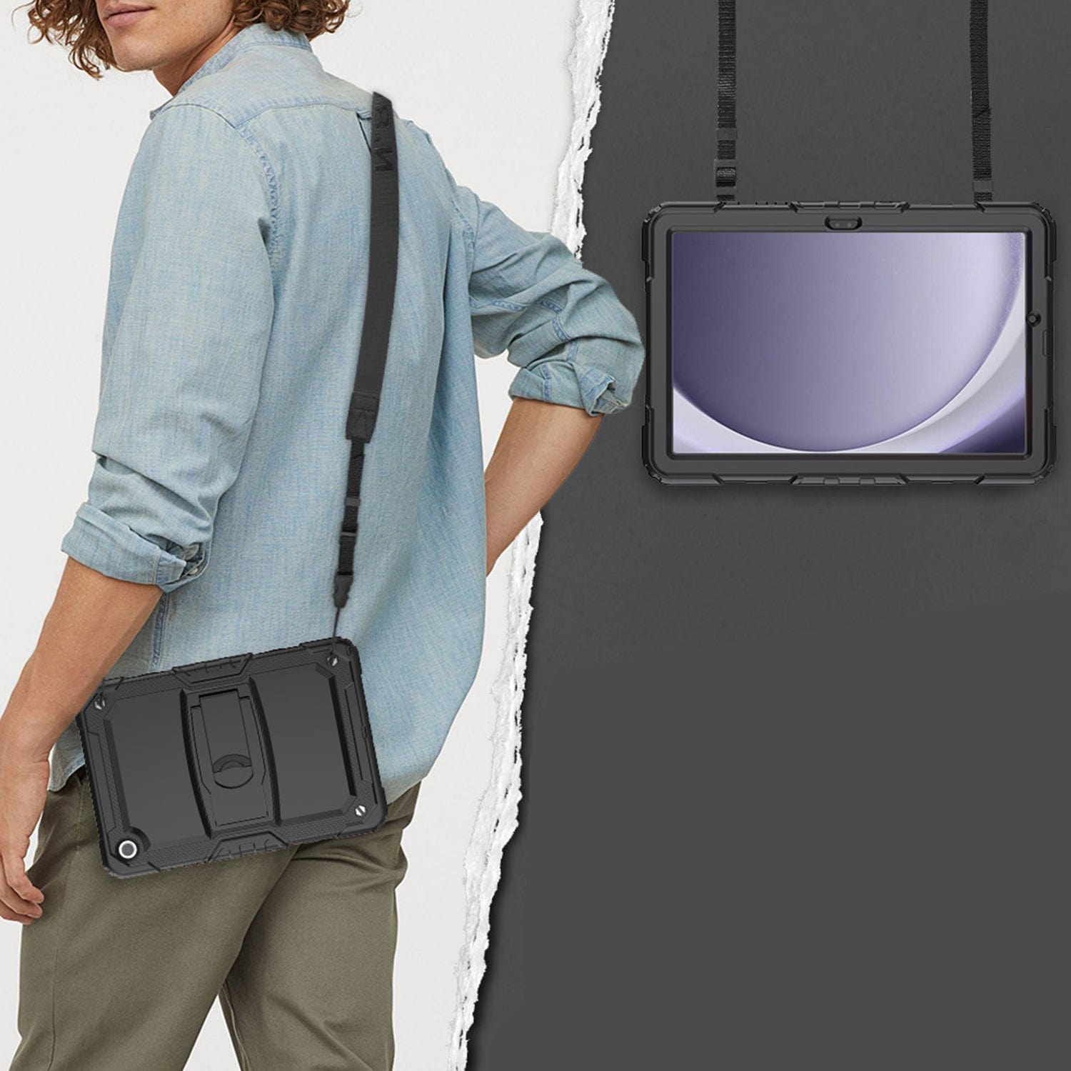 Raider Series Heavy Duty Kickstand Case - Galaxy Tab A9+