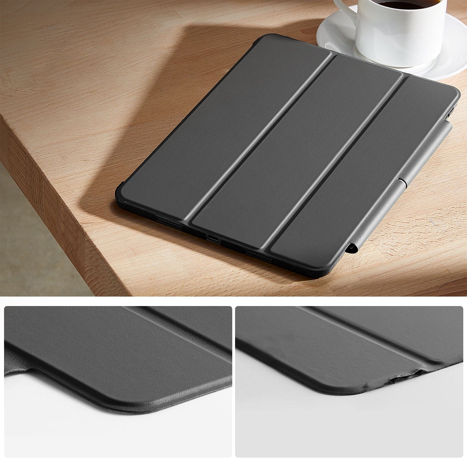 iPad Pro 11" (M4 2024 / M5 2025) Case with Screen Protector - Tri-Fold | Venture Series