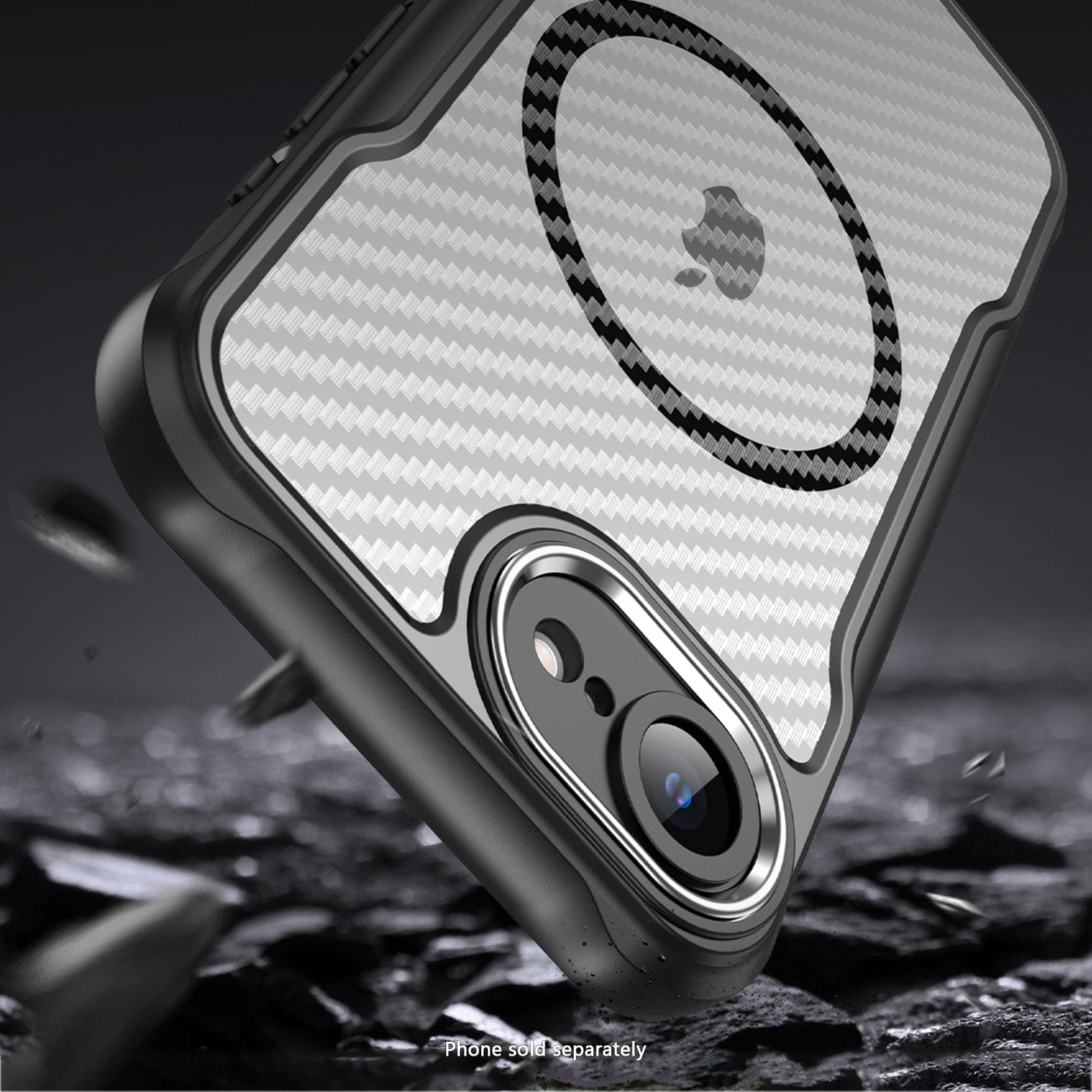 iPhone 16e Clear Case with MagSafe - Anti-Slip Grip, Rugged Protection | Venture Series