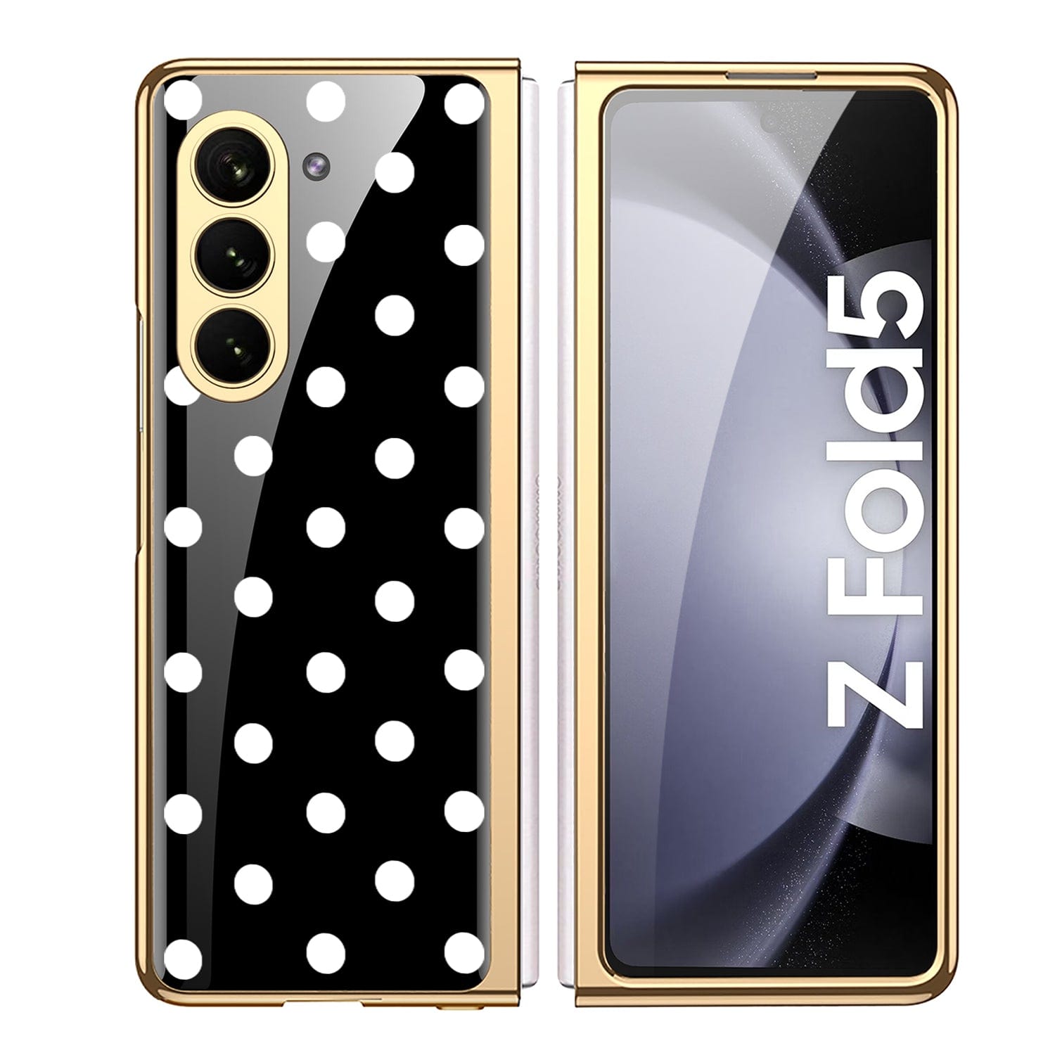 Inspire Series Hard Shell Polka Dot Case - Galaxy Z Fold5 - CP00506