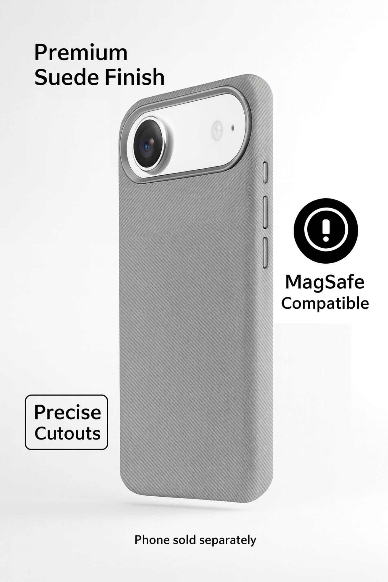 iPhone Air Case - Suede Leather | Indy Series