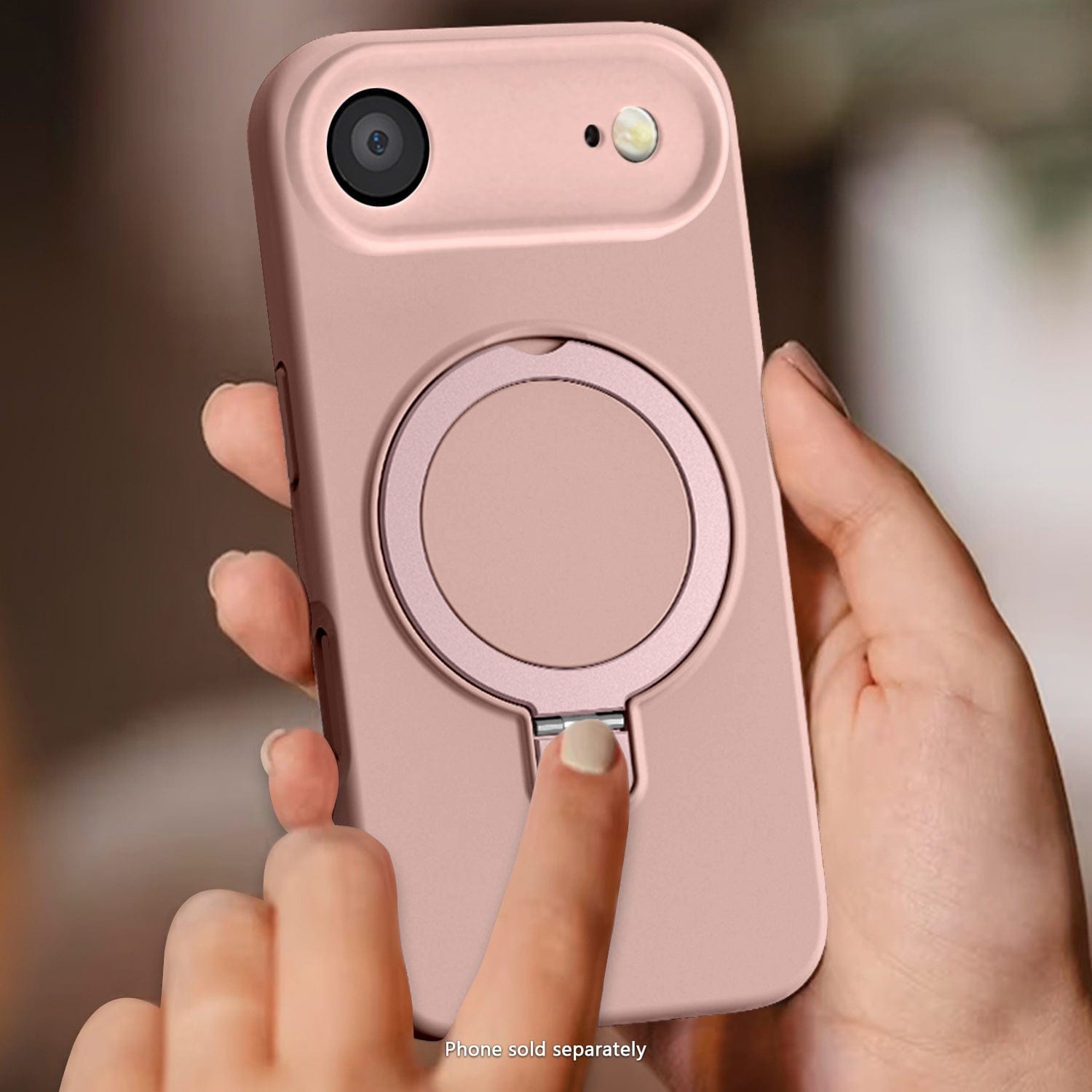 iPhone Air Case with Built-In Kickstand Silicone Anti-Slip Design, Compatible with Magsafe | Venture Series