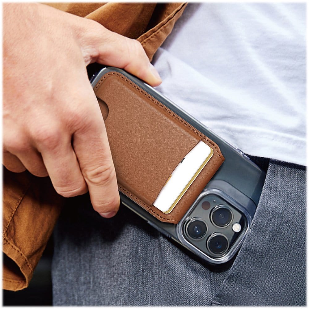 iPhone Vegan Leather Wallet Case with Kickstand - MagSafe | Indy Series