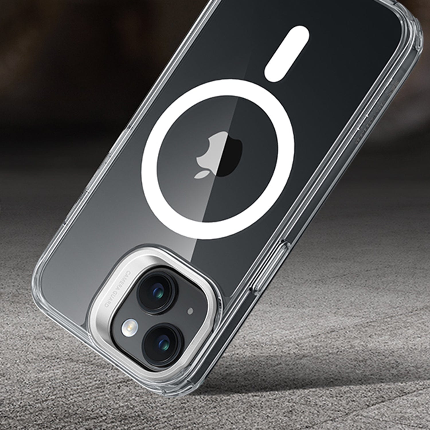 iPhone 15 Plus Clear Case with Kickstand & MagSafe | Venture Series