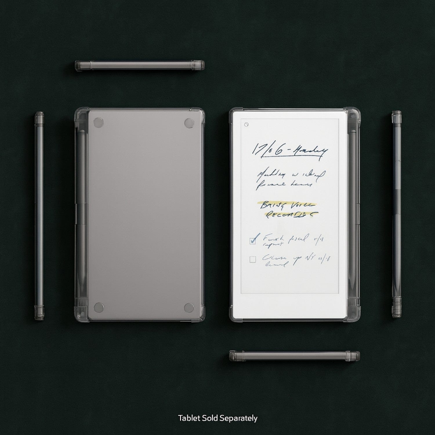 reMarkable Paper Pro Move 7.3" Clear Case - Anti-Shock Corners | Venture Series