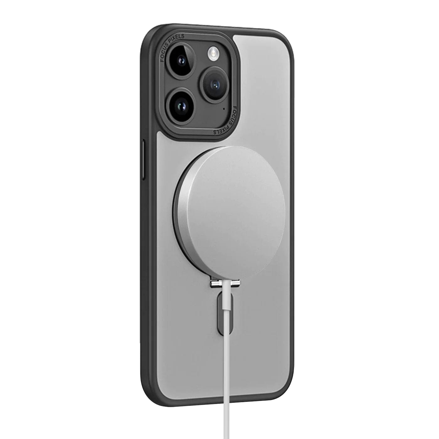 Venture Series Kickstand Case Clear with Screen and Camera Protector - iPhone 15 Pro Max
