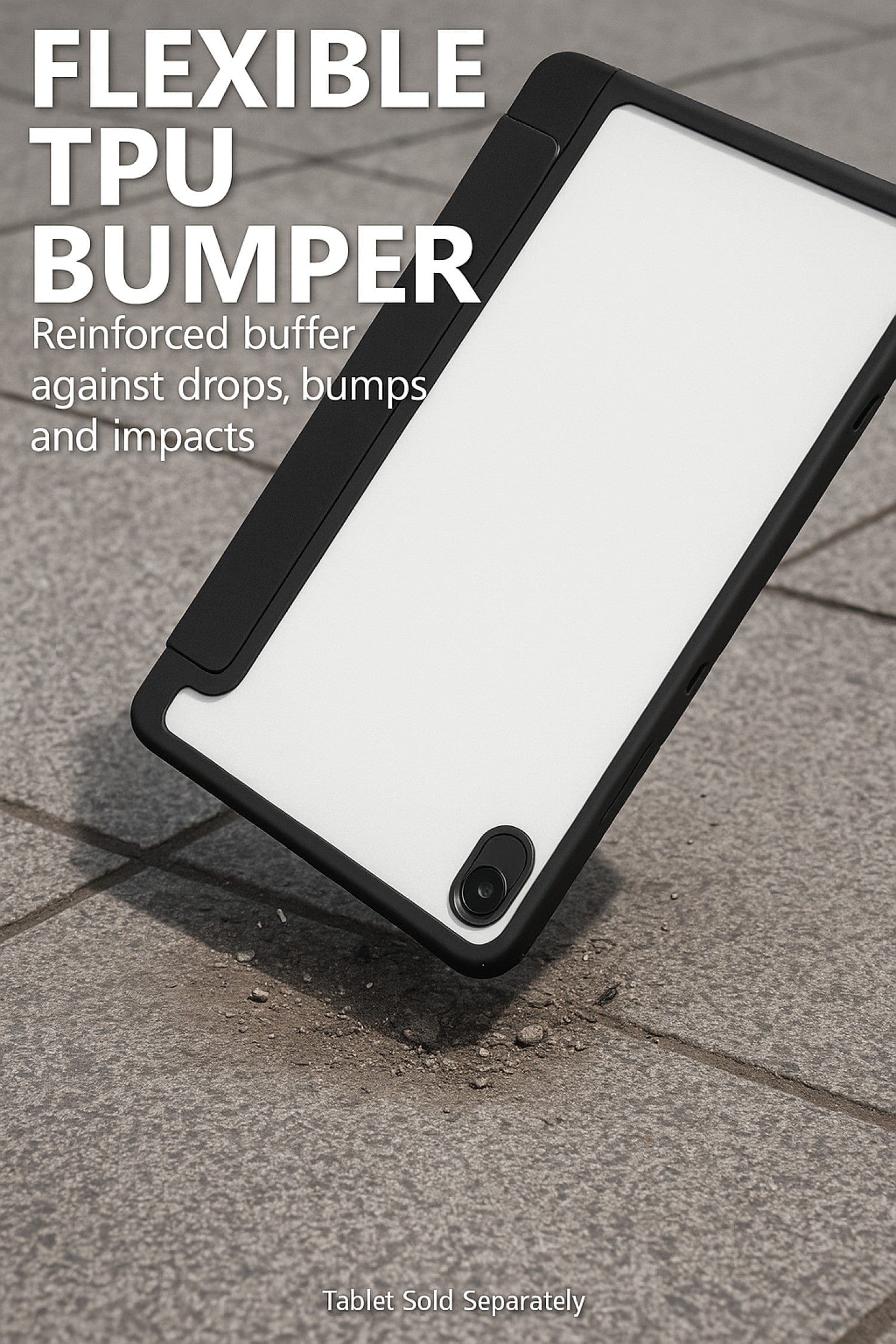 Samsung Galaxy Tab S11 Case - Slim Folio with Transparent Back | Venture Series