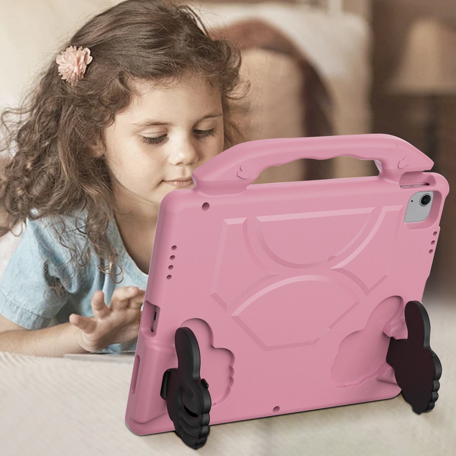 iPad Pro 13-inch (M4 / M5) / iPad Air 13-inch (M2 / M3 / M4) / iPad Pro 12.9-inch (2018–2022) Case - Kid Proof Thumbs-Up Kickstand | Wander Series