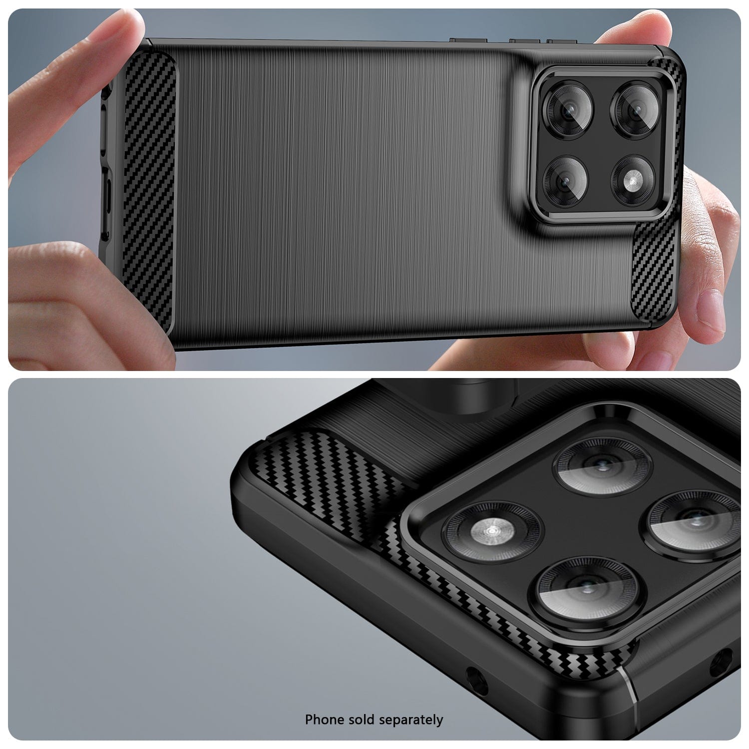 Motorola G Stylus 5G (2025) Flex Anti-Slip Case - Ergonomic Closed-Button Design | Venture Series