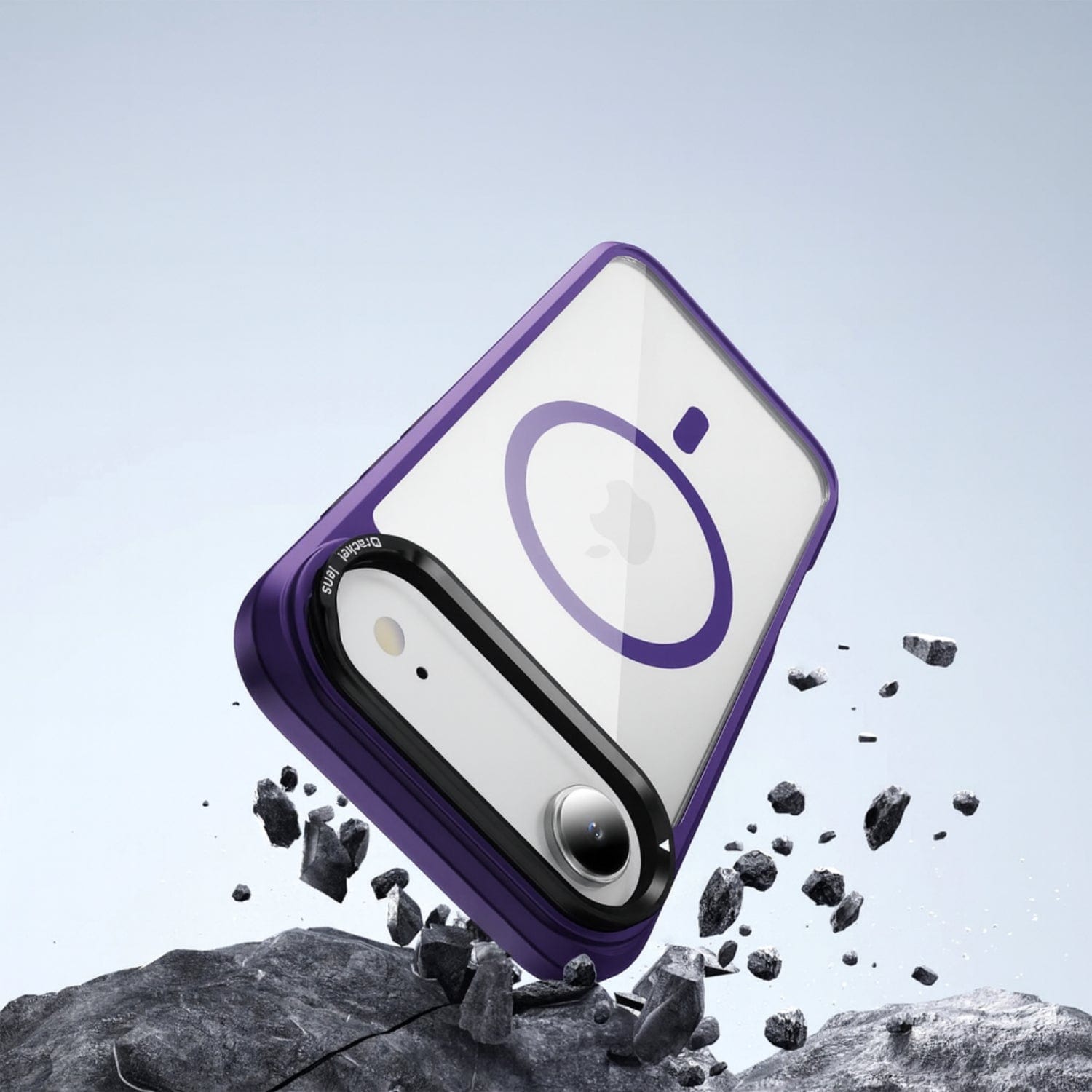 iPhone Air Kickstand Case - Clear Durable Back with Shockproof Edges Magsafe Compatible | Raider ArmorPro Series