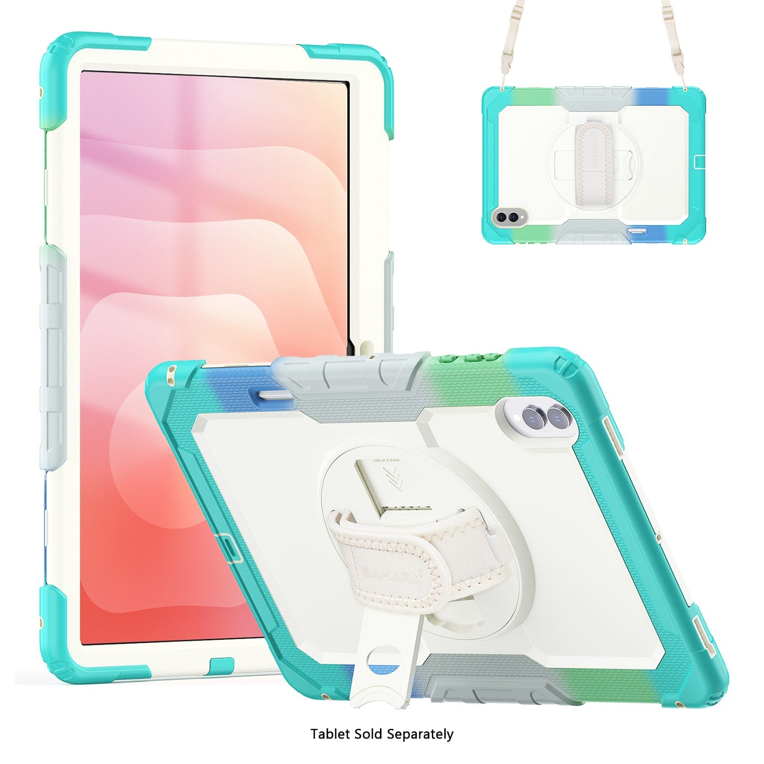 Samsung Galaxy Tab S11 Ultra Case - Kickstand with Hand & Shoulder Strap | Raider Series