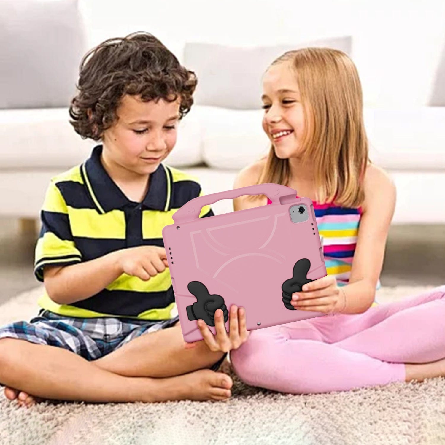 iPad Pro 13-inch (M4 / M5) / iPad Air 13-inch (M2 / M3 / M4) / iPad Pro 12.9-inch (2018–2022) Case - Kid Proof Thumbs-Up Kickstand | Wander Series