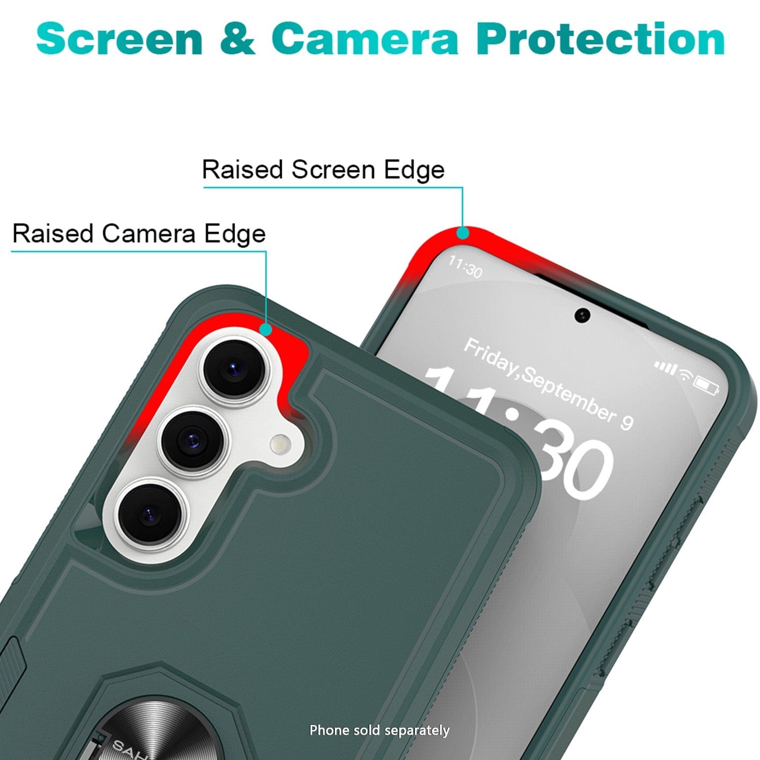 Samsung Galaxy S25 FE Case – Heavy-Duty Kickstand | Raider Series