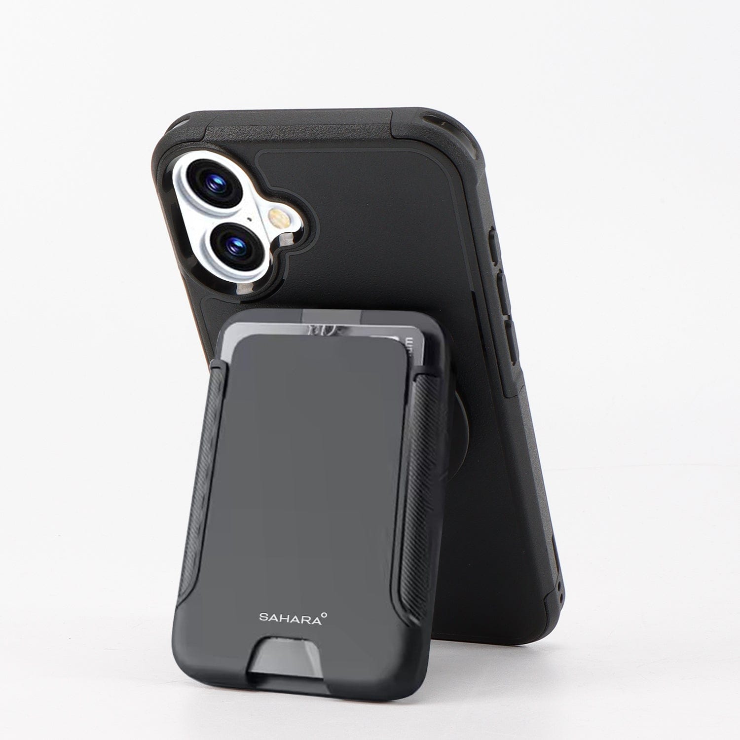 SaharaCase - Raider Series Wallet Case for Apple iPhone 16 - Scorpion Black SaharaCase - Raider Series Wallet Case for Apple iPhone 16 - Scorpion Black