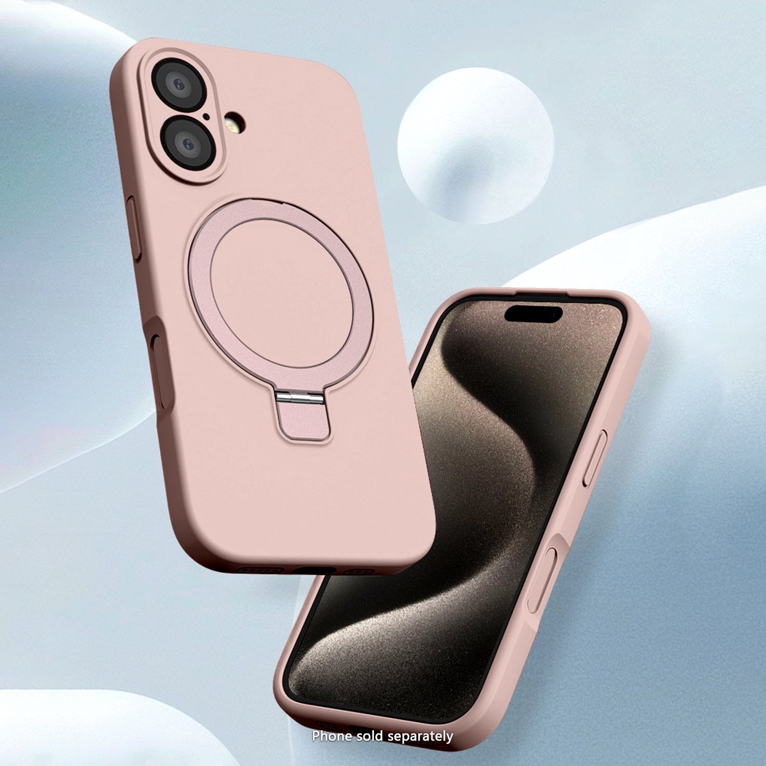 iPhone 17 Case with Built-In Kickstand Silicone Anti-Slip Design, Compatible with Magsafe | Venture Series