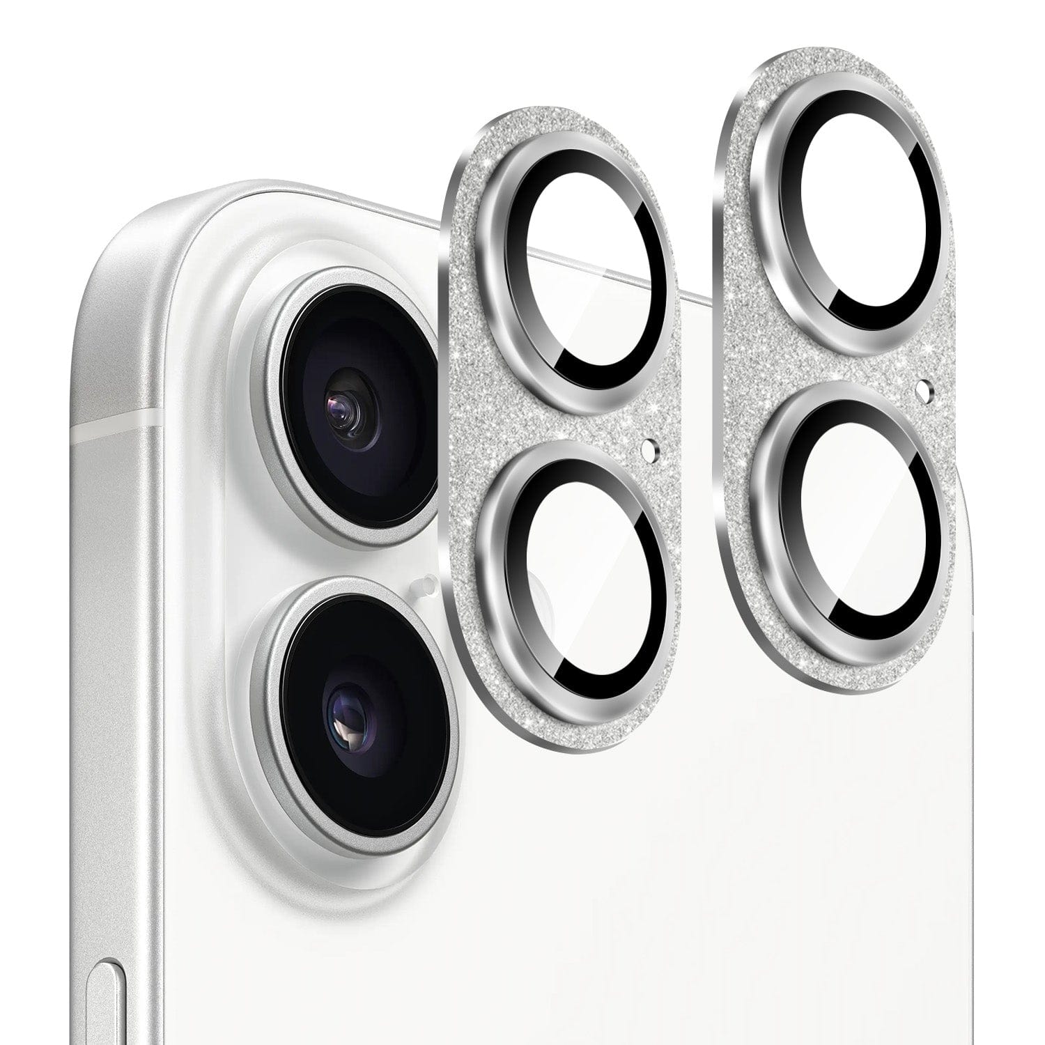 iPhone 16/16 Plus Camera Lens Protector - Flexible Glass, 2-Pack | ZeroDamage