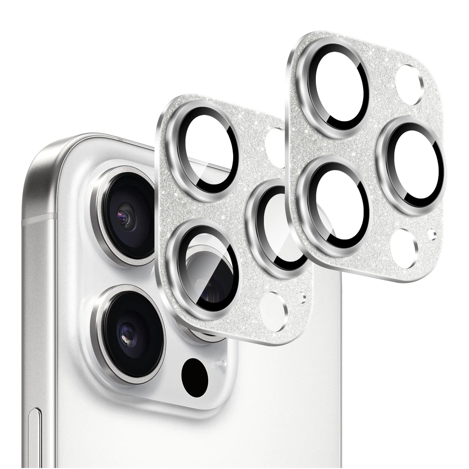 iPhone 16 Pro/Pro Max Camera Lens Protector - Ultra-Strong, Flexible Glass, 2- Pack | ZeroDamage
