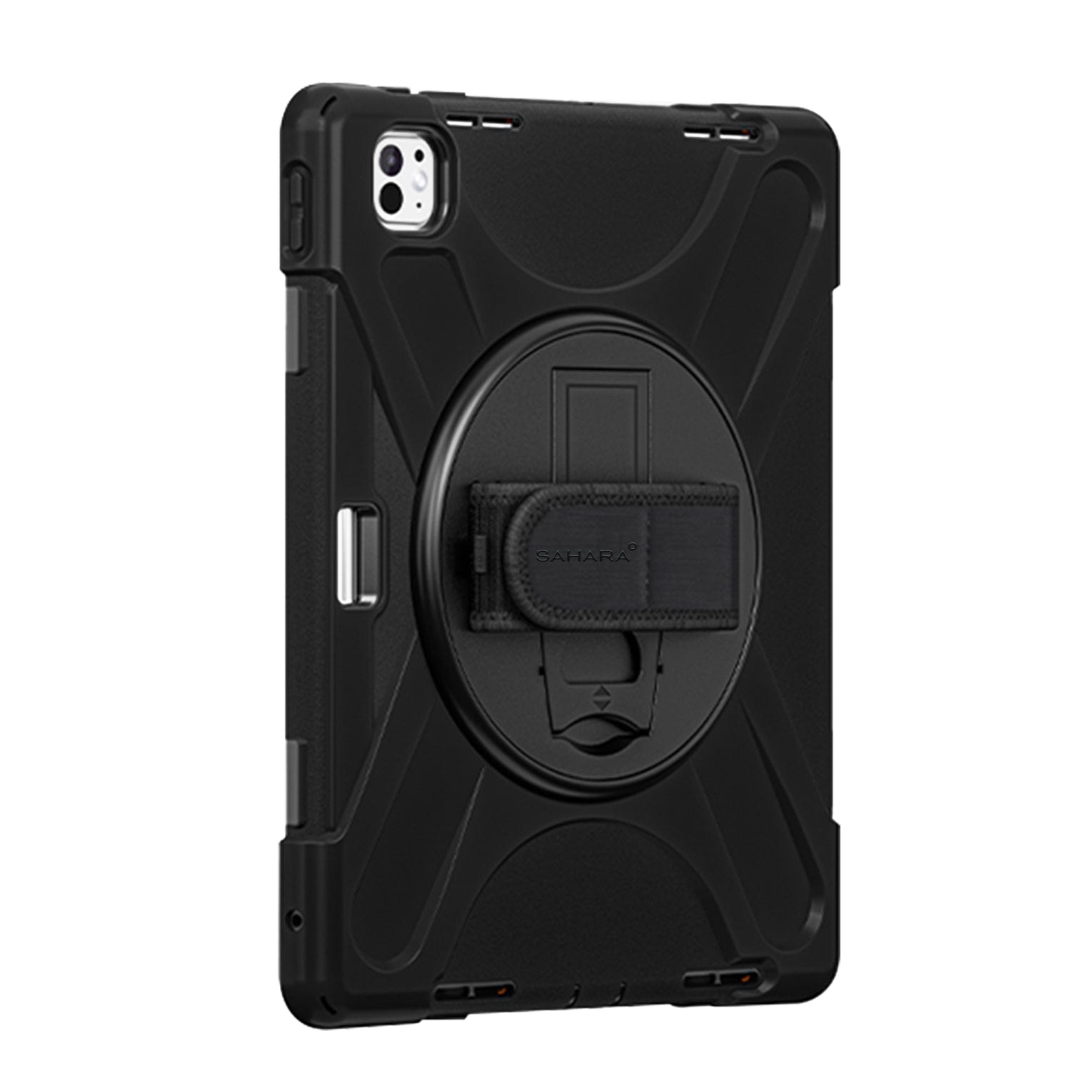 SaharaCase rugged slim protective case product photo with cutouts.