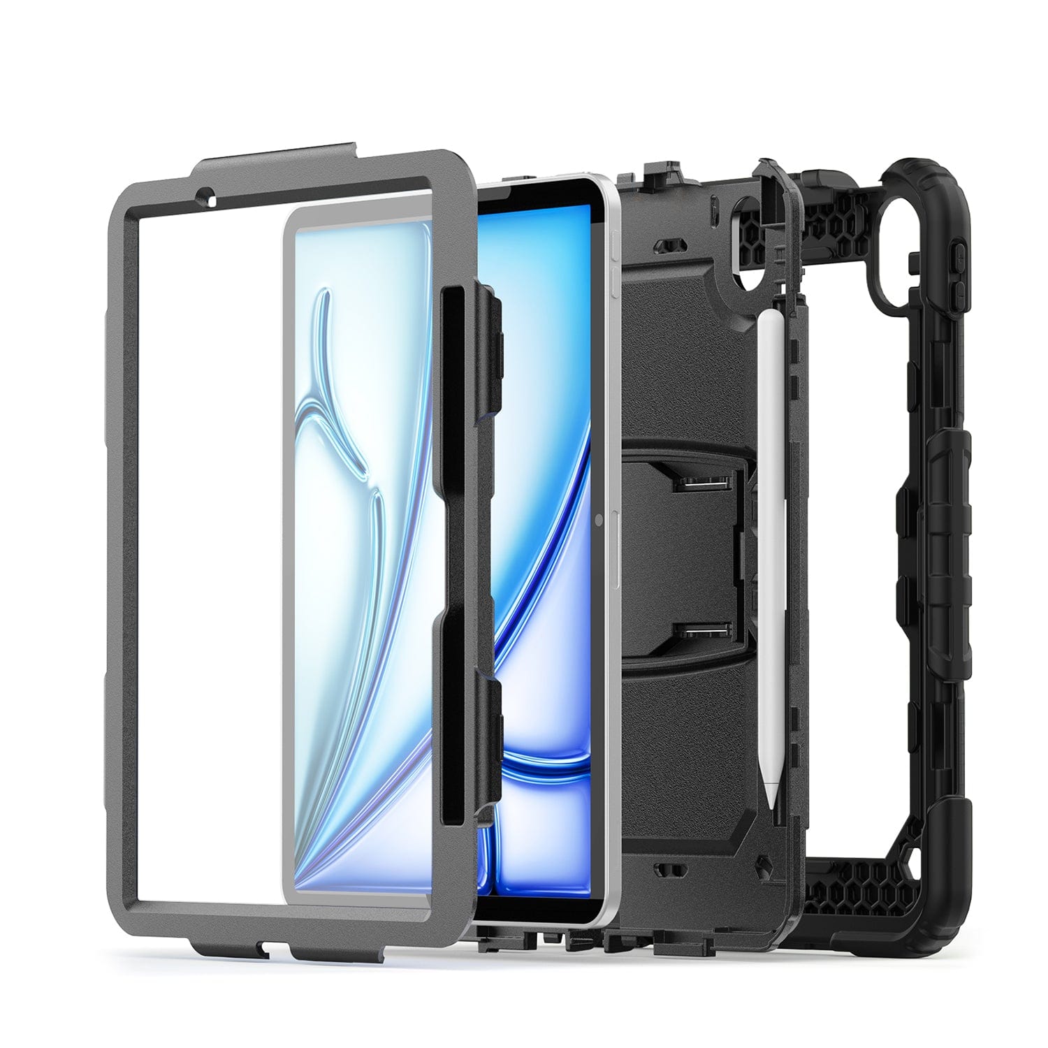 Raider Series Heavy Duty Defense Case - iPad Air 13" (M2 2024/M3 2025)