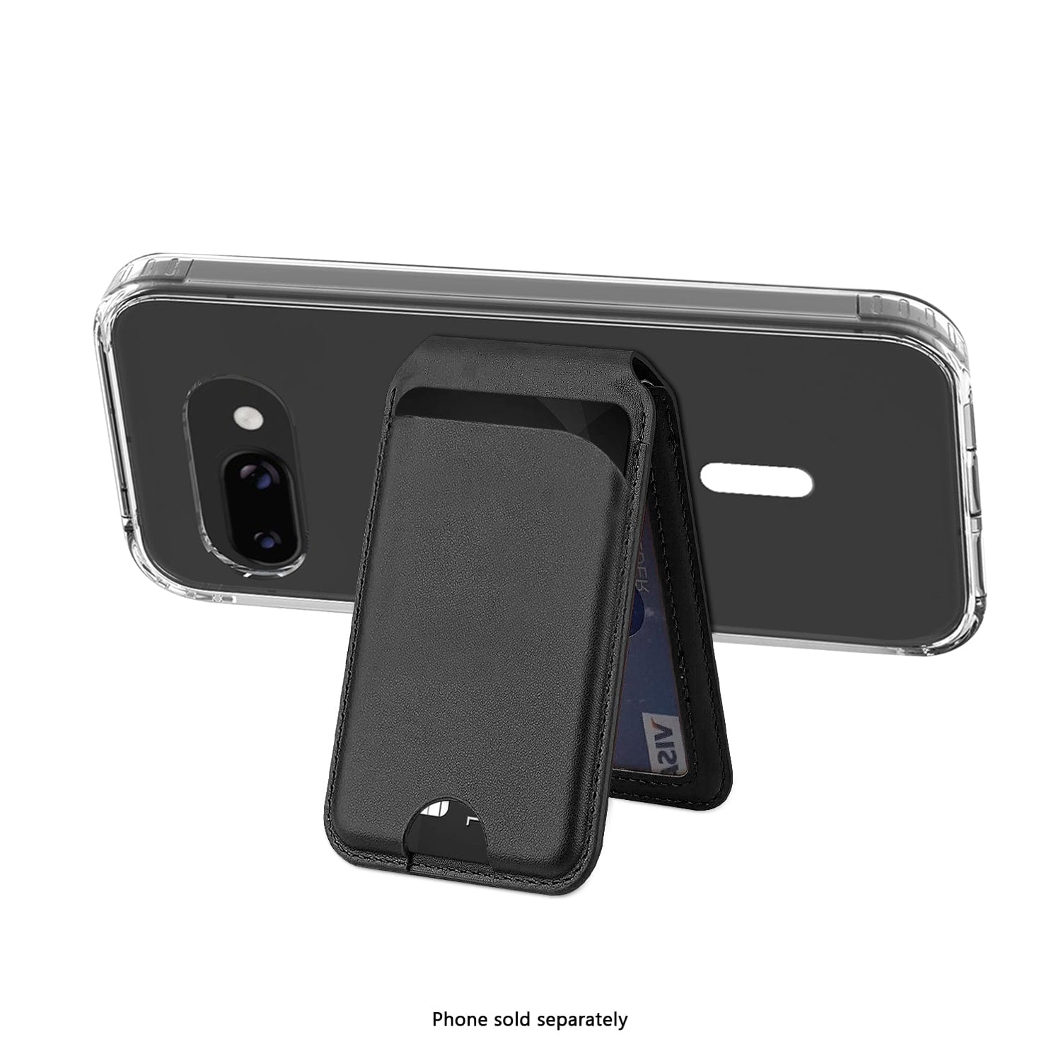 Google Pixel 9a Clear Case – Removable Wallet, MagSafe | Venture Series