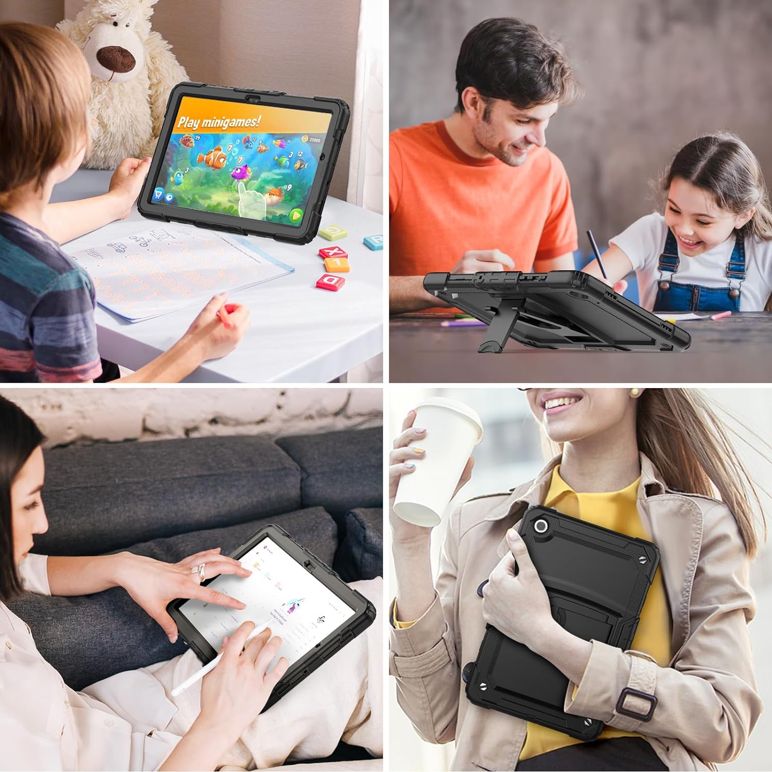 Raider Series Heavy Duty Kickstand Case - Galaxy Tab A9+