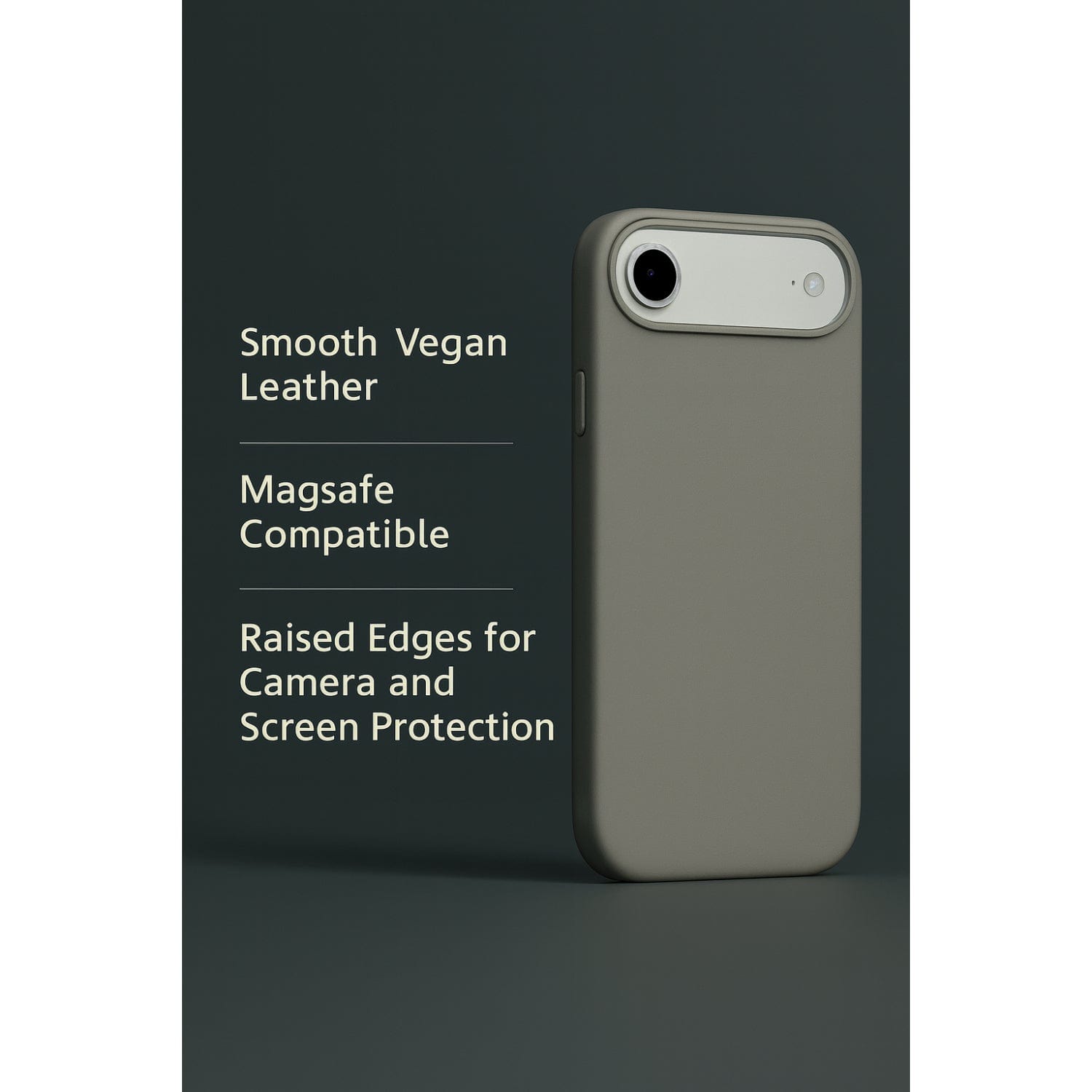 Indy Series Vegan Leather Case Compatible with Magsafe for Apple iPhone Air
