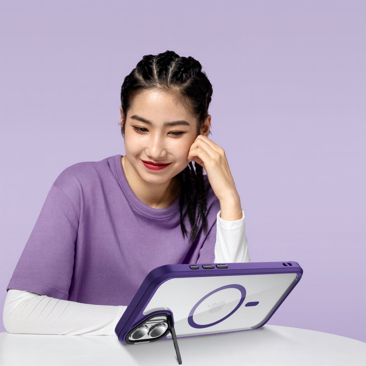 iPhone 17 Clear Back Case - Durable, Kickstand, MagSafe | Raider ArmorPro Series