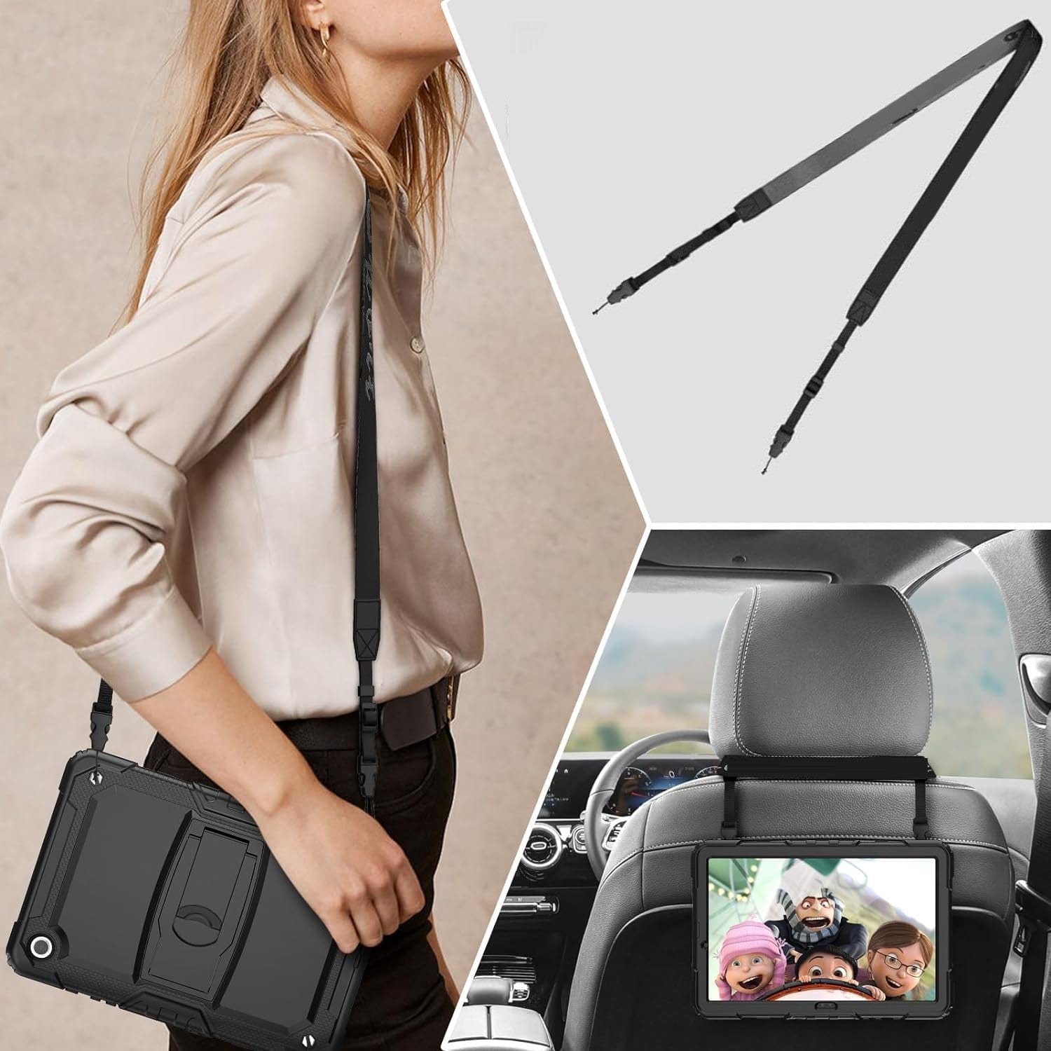 Raider Series Heavy Duty Kickstand Case - Galaxy Tab A9+