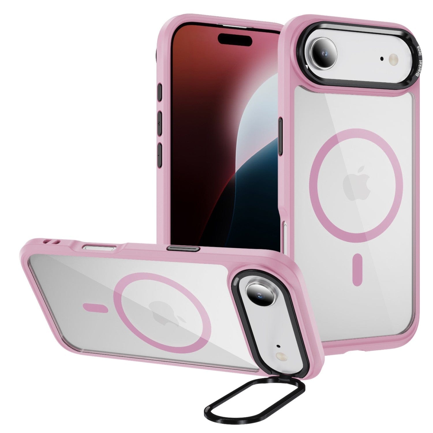 iPhone Air Kickstand Case - Clear Durable Back with Shockproof Edges Magsafe Compatible | Raider ArmorPro Series