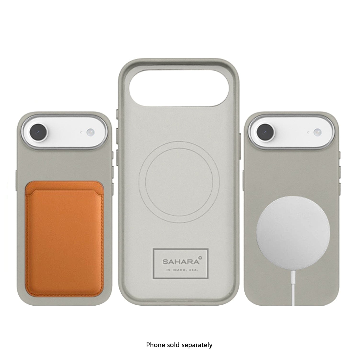 Indy Series Vegan Leather Case Compatible with Magsafe for Apple iPhone Air
