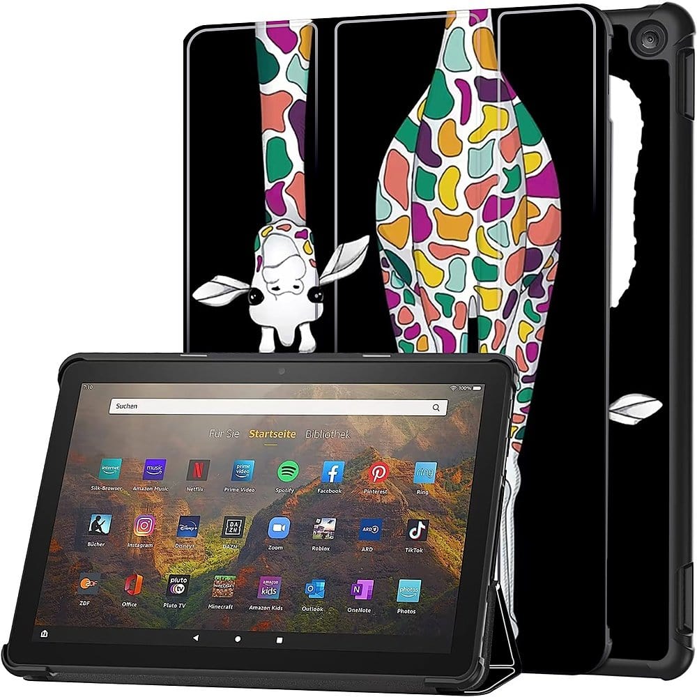 Inspire Series Tri-Fold Folio Case - Amazon Fire HD 10