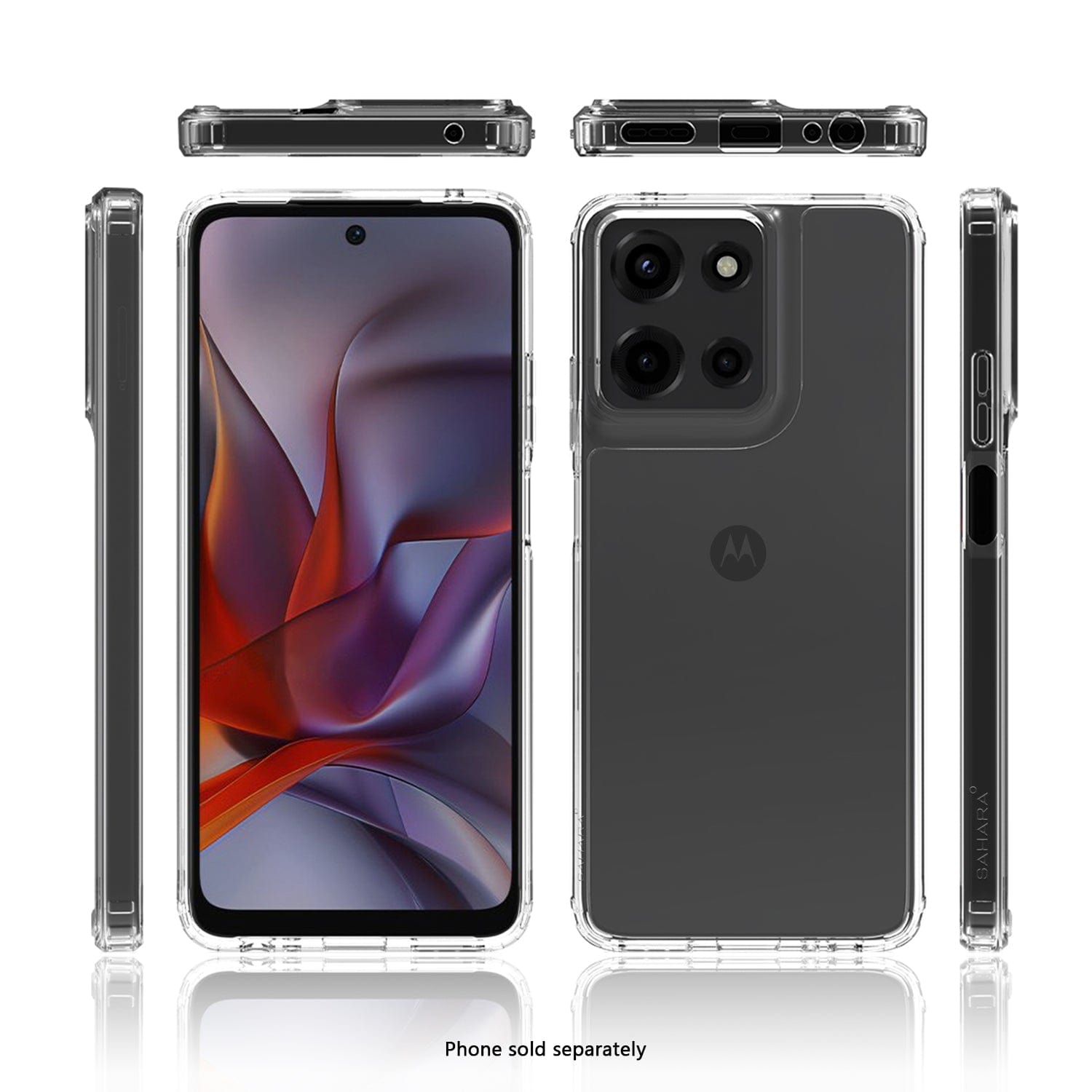 Venture Series Hard Shell Clear Case - Motorola Moto G 5G (2025)
