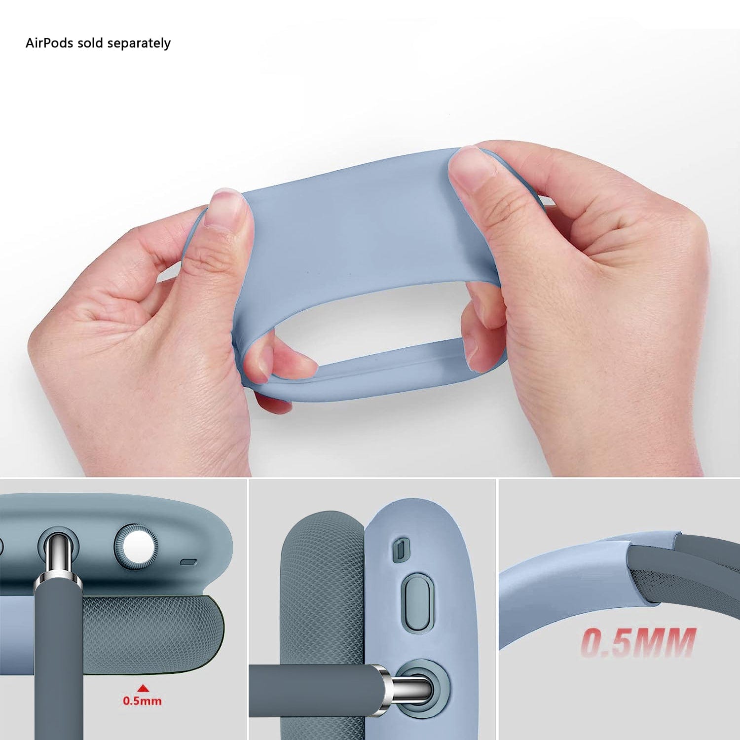 Apple AirPods Max Case – Silicone Combo Kit