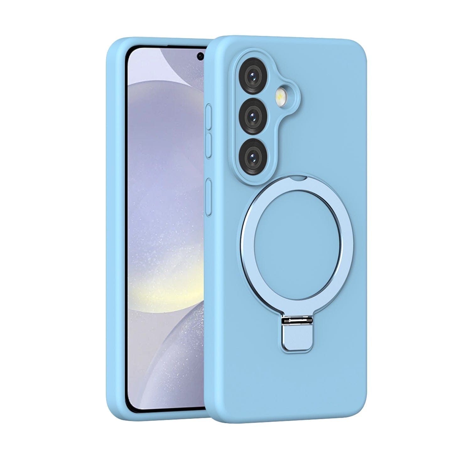 Samsung Galaxy S26+ Case - Smooth Silicone, Kickstand | Venture Series